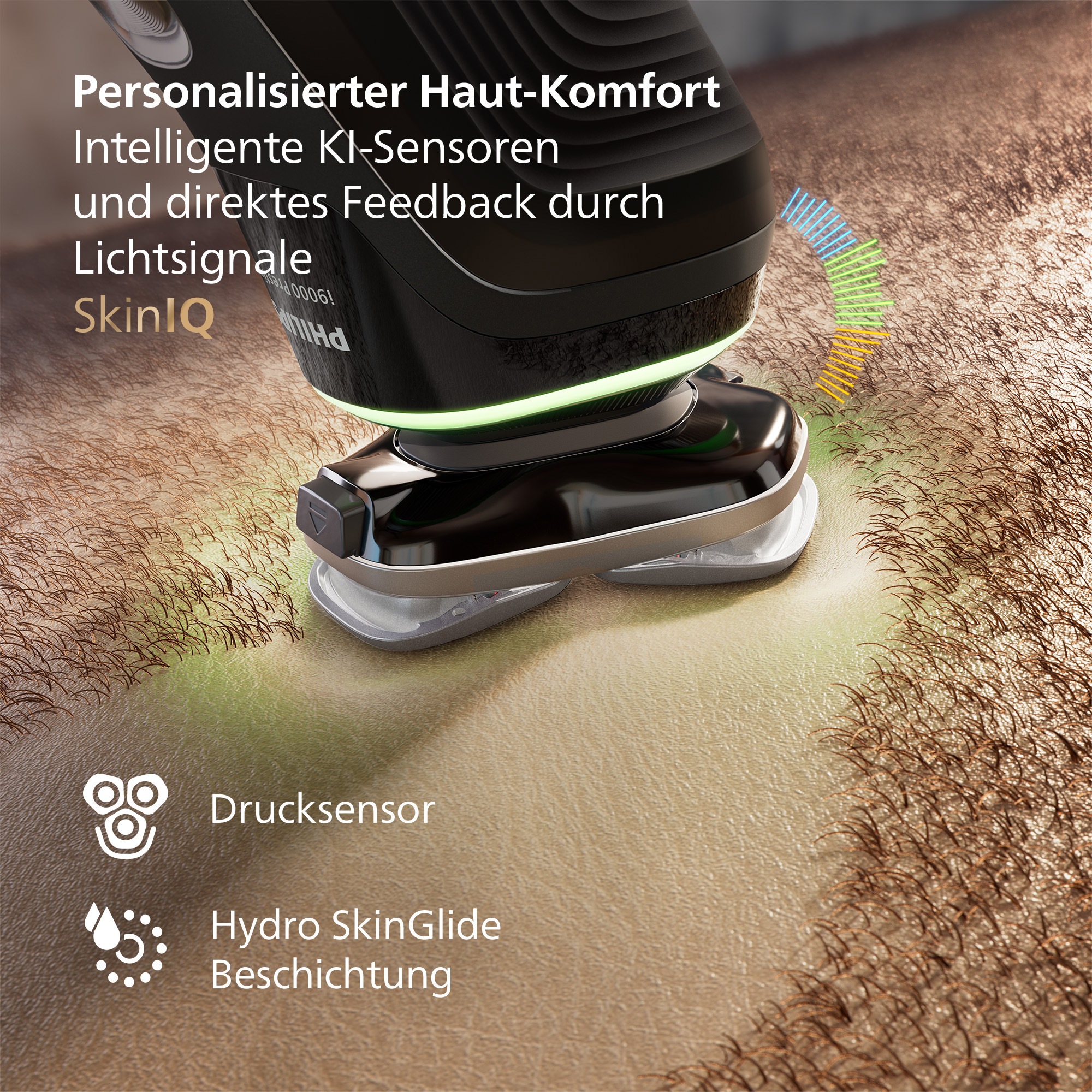 Philips Elektrorasierer »Series i9000 Prestige XP9200/30«, integrierter Präzisionstrimmer, mit SkinIQ Technologie, inkl. Ladestand, Reiseetui