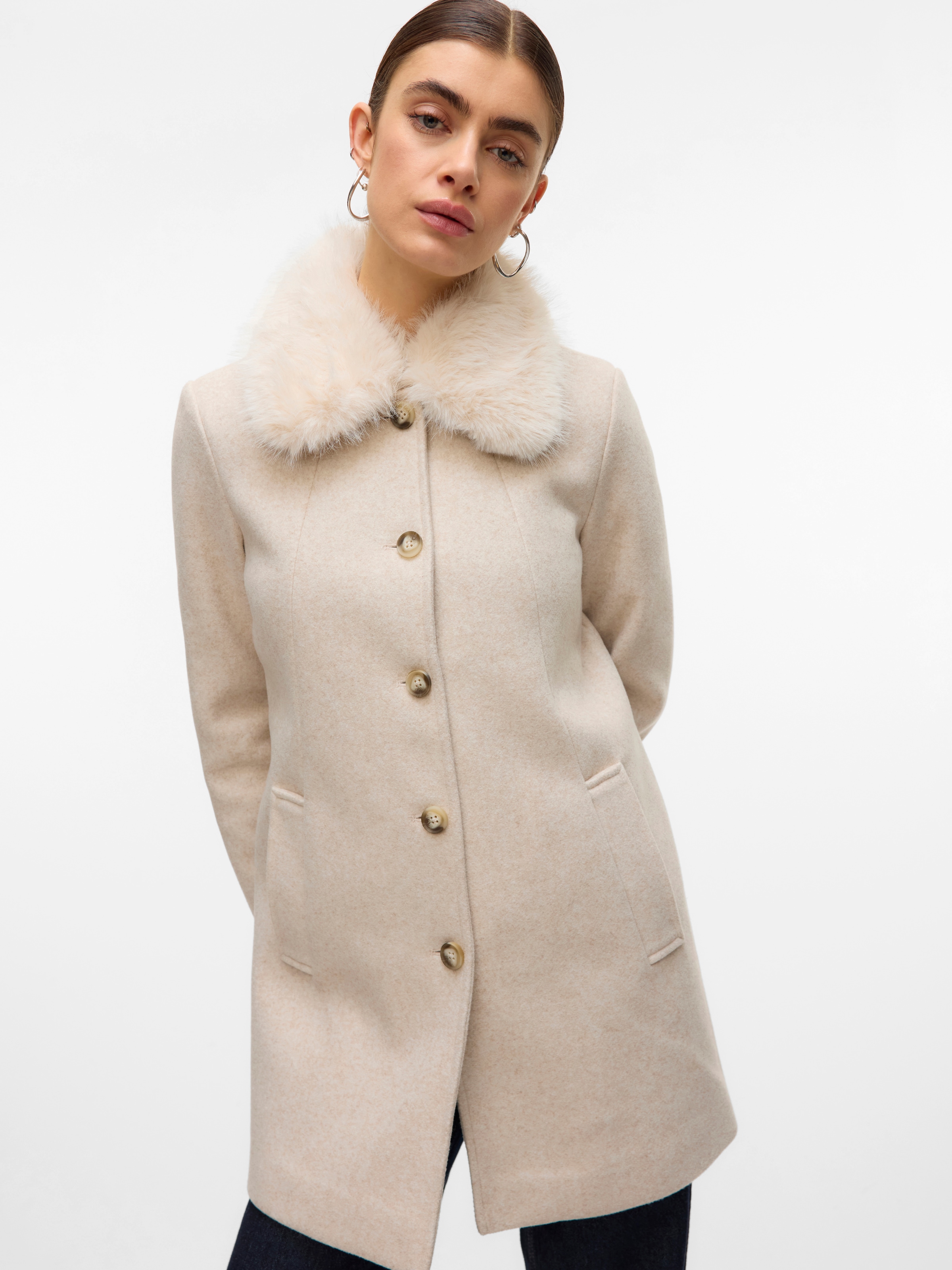 Vero Moda Langjacke "VMAUTUMN COZY JACKET GA BOO" günstig online kaufen