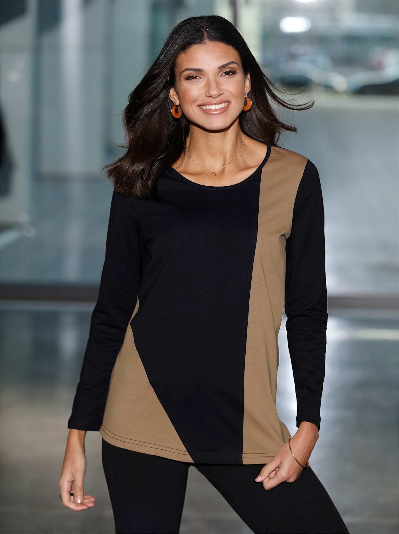 Classic Basics Langarmshirt "Shirt" 1 Stk. tlg. günstig online kaufen