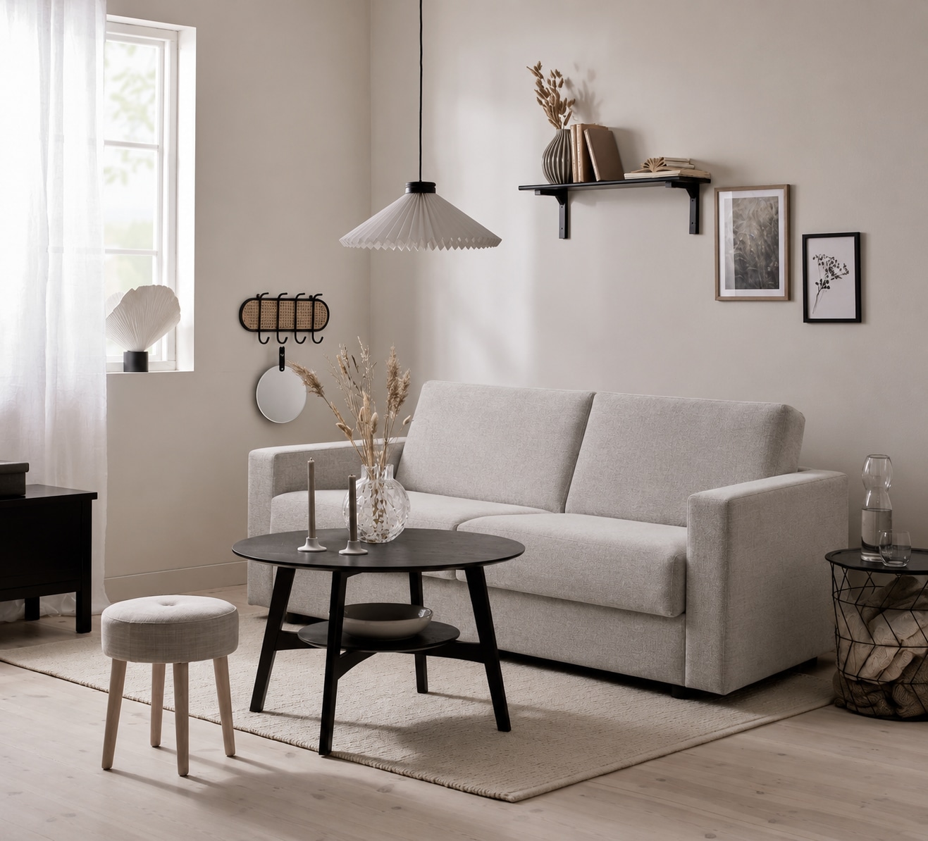 OTTO home Schlafsofa »Perrick, Schlaf-Couch, Breite Liegefl. 140 oder 160x200 cm« Sofa und Bett in einem, Bonell- oder Taschenferderkern, FSC®