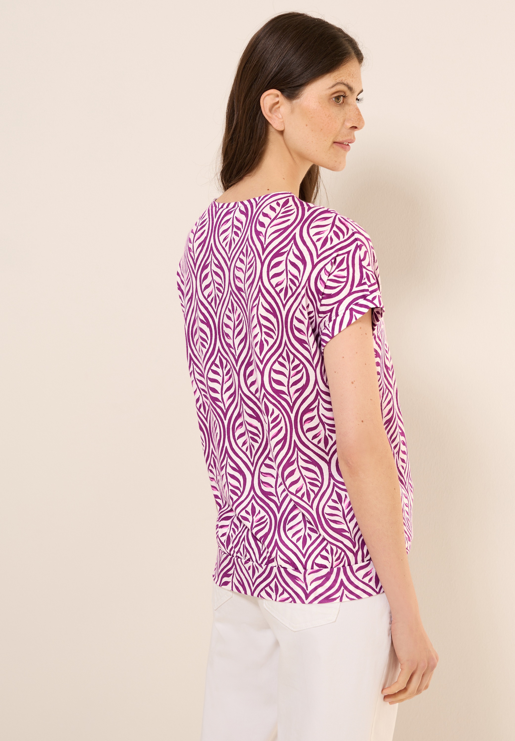 Cecil V-Shirt, im soften Baumwoll-Mix günstig online kaufen
