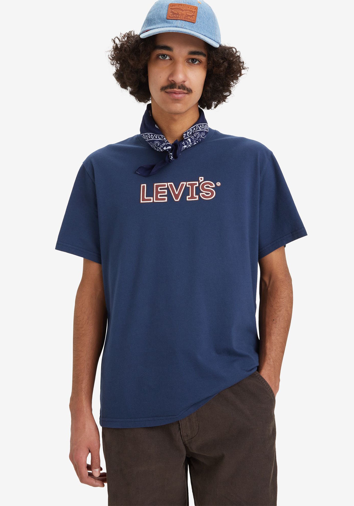 Levis Print-Shirt "RELAXED FIT TEE", mit Levis-Schriftzug günstig online kaufen