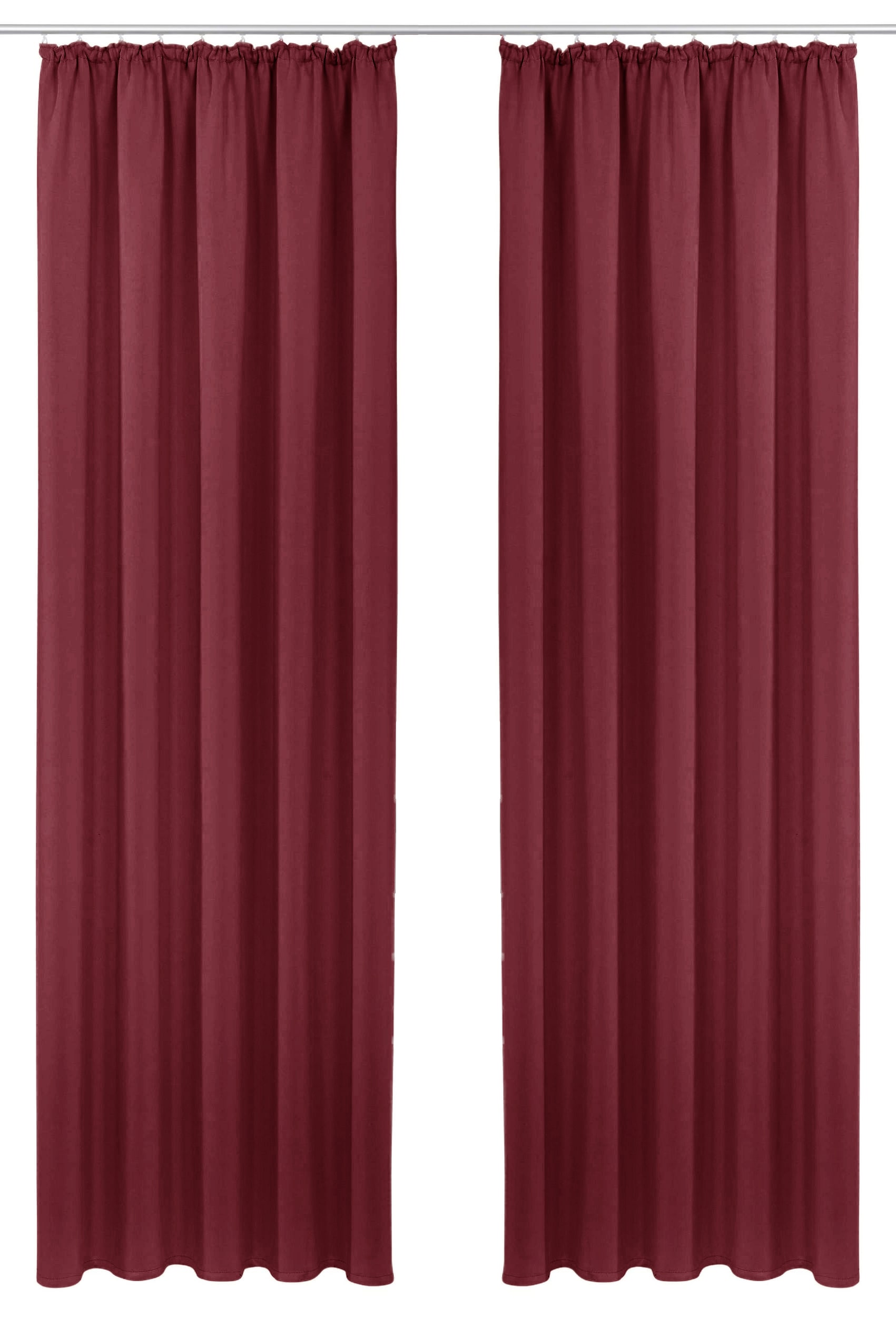 my home Gardine »SOLA«, (1 St.), Breite:130 cm oder 270 cm,1 Schal, einfarbig, Verdunkelung, Überbreite