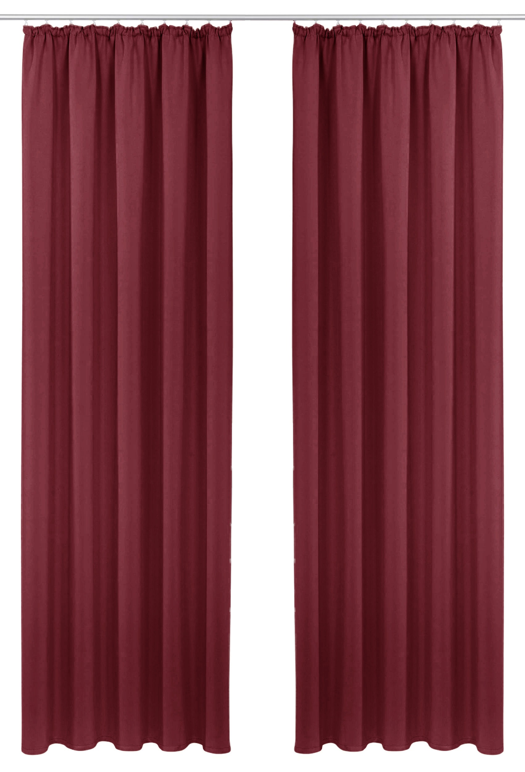 OTTO home Vorhang "SOLA" Kräuselband 1 Stk. tlg. Breite:130 cm, 1 Schal, ei günstig online kaufen