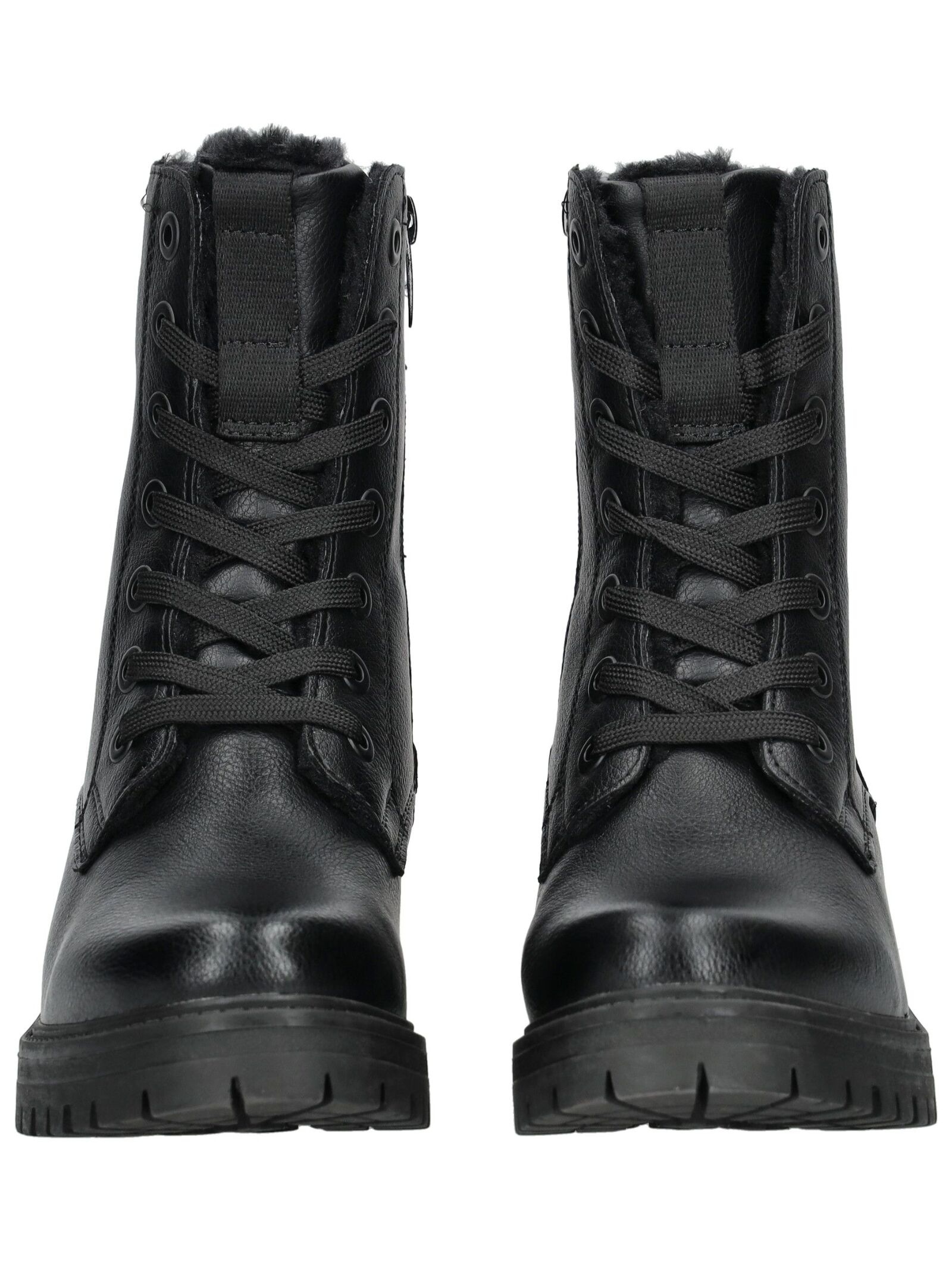 TOM TAILOR Schnürstiefelette »Tom Tailor Stiefelette Lederimitat/Textil«