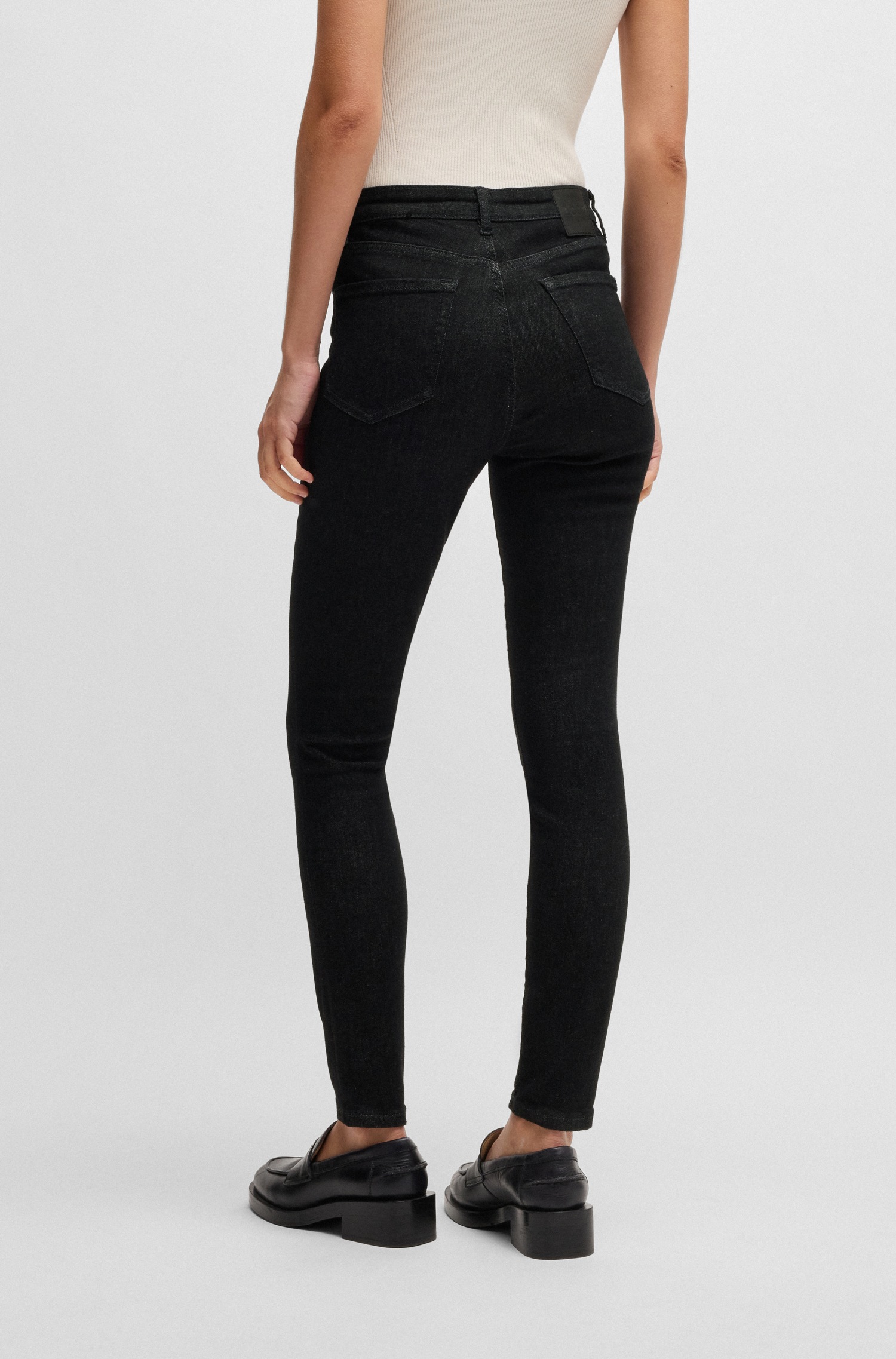 BOSS ORANGE Slim-fit-Jeans "Maye High Rise Slim Premium Damenmode", mit BOS günstig online kaufen