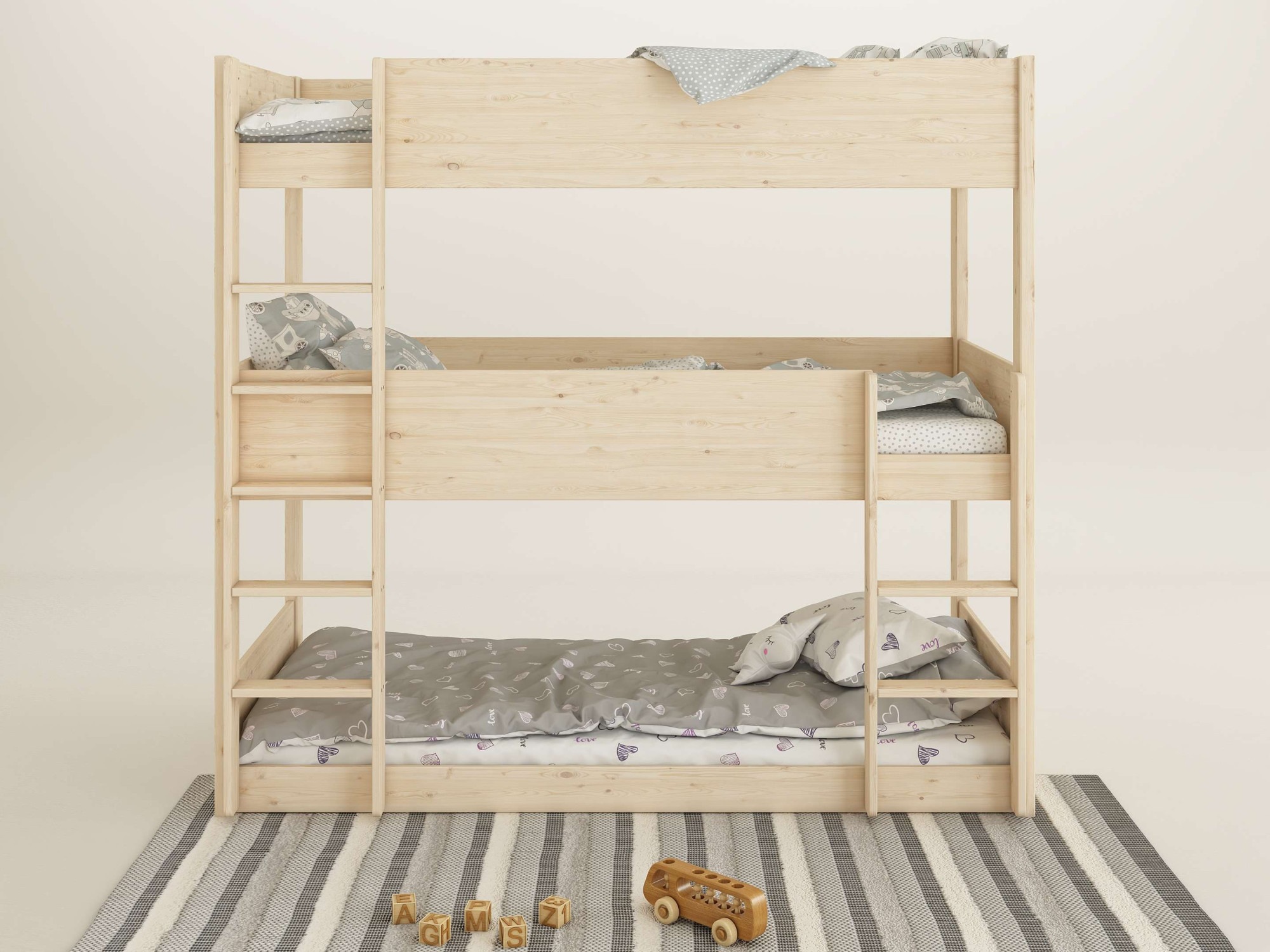 OTTO home Etagenbett "TIPO, Stockbett, Hochbett, Bodenbett, platzsparend" L günstig online kaufen