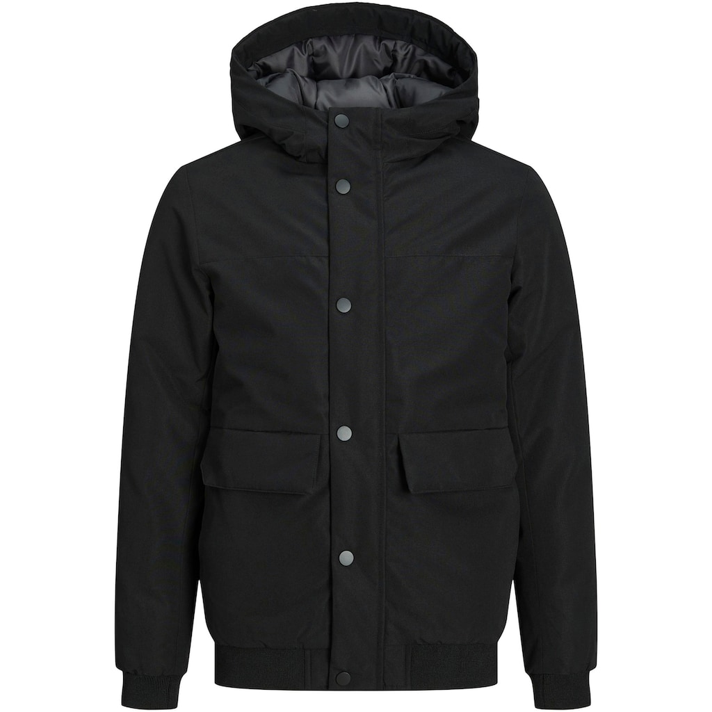 Jack & Jones Junior Parka »JJCHAMP BOMBER JACKET JNR«, mit Kapuze