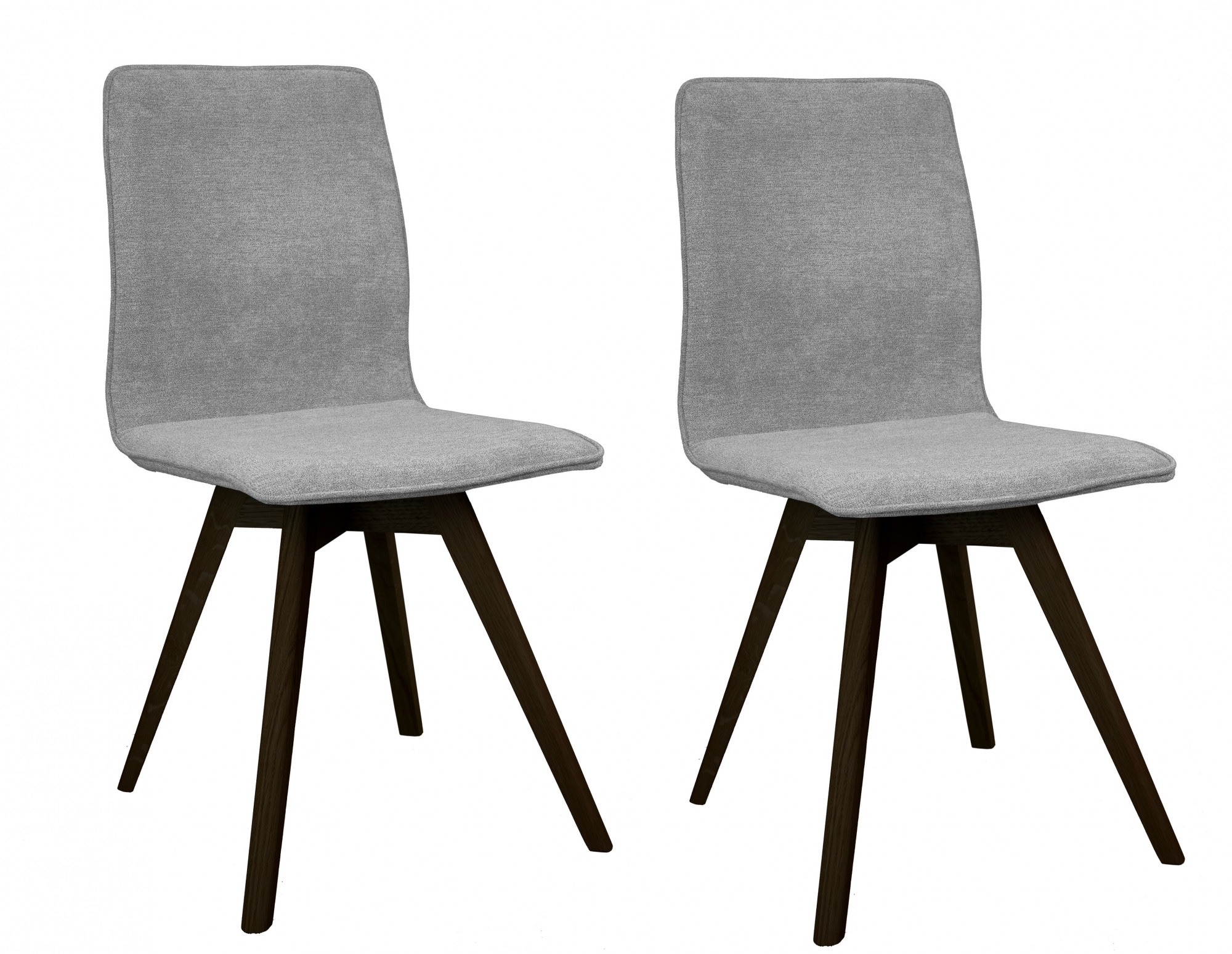 andas Esszimmerstuhl "Rania", (Set), 2 St., Microfaser, Massivholzgestell, günstig online kaufen