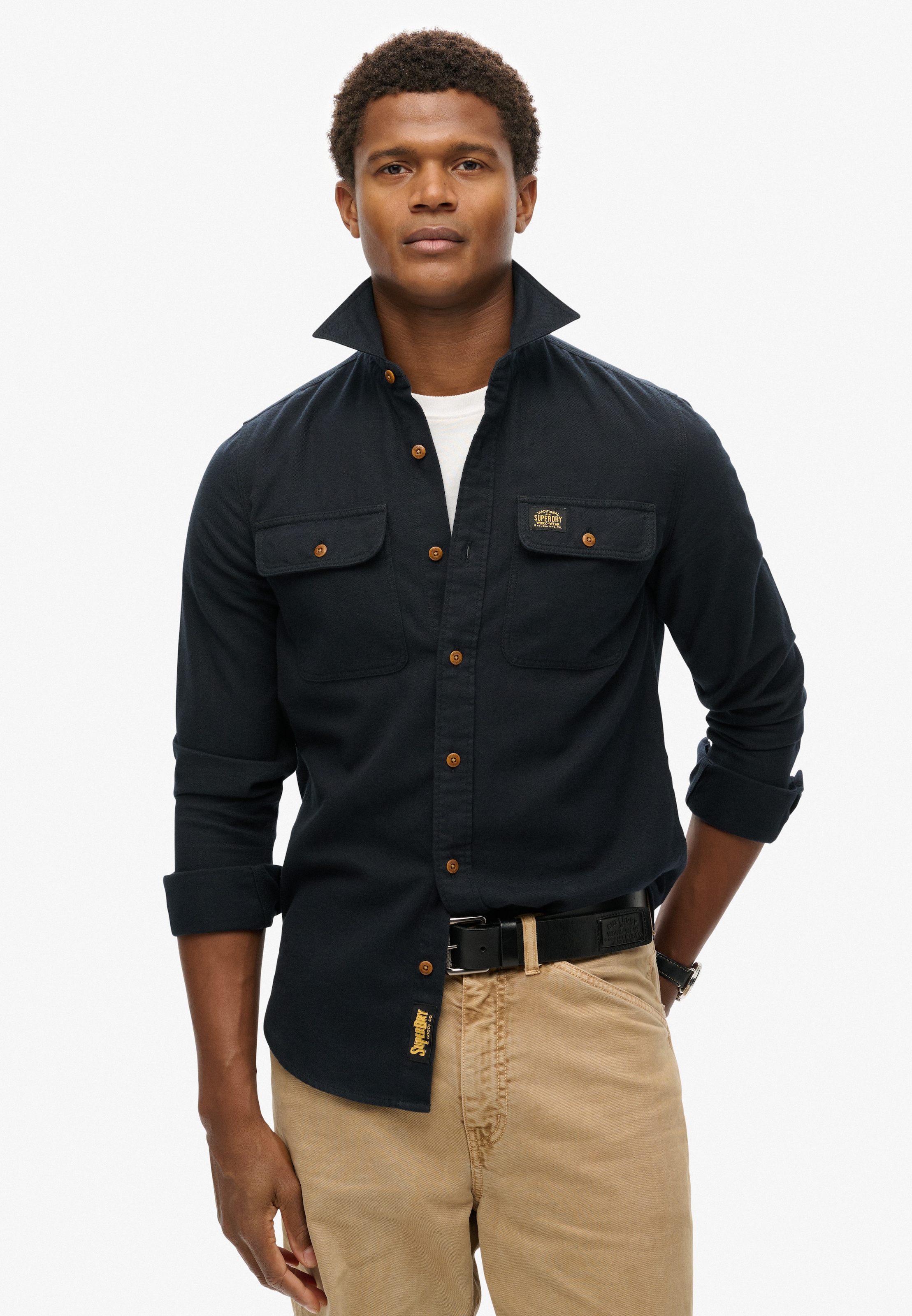 Superdry Langarmhemd "FLANNEL WORKWEAR SHIRT" günstig online kaufen