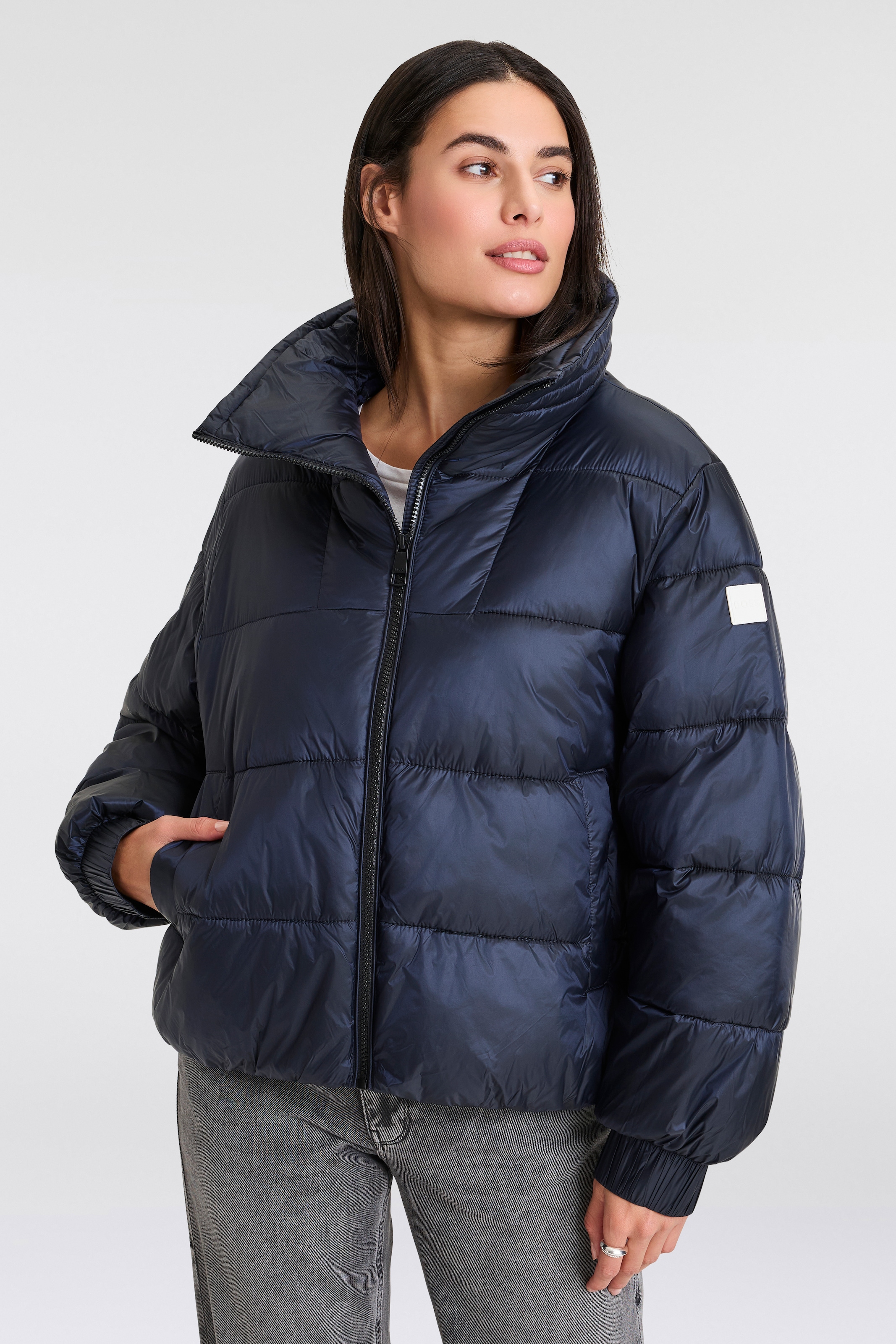 Outdoorjacke »C_Padina 10262827«, mit gefüttertem Kragen