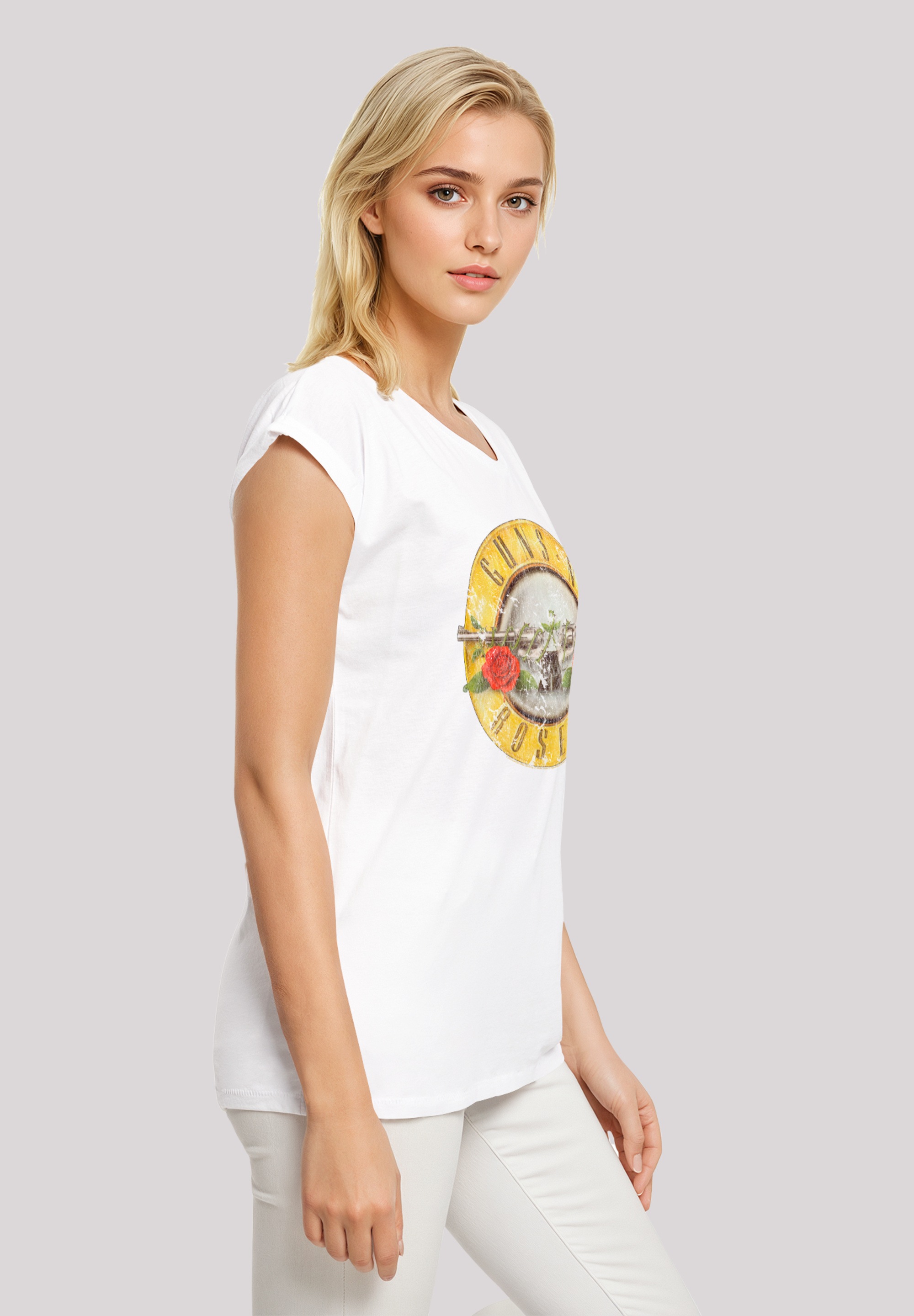 F4NT4STIC T-Shirt »Guns 'n' Roses Vintage Logo Rock Music Band« Premium Qualität