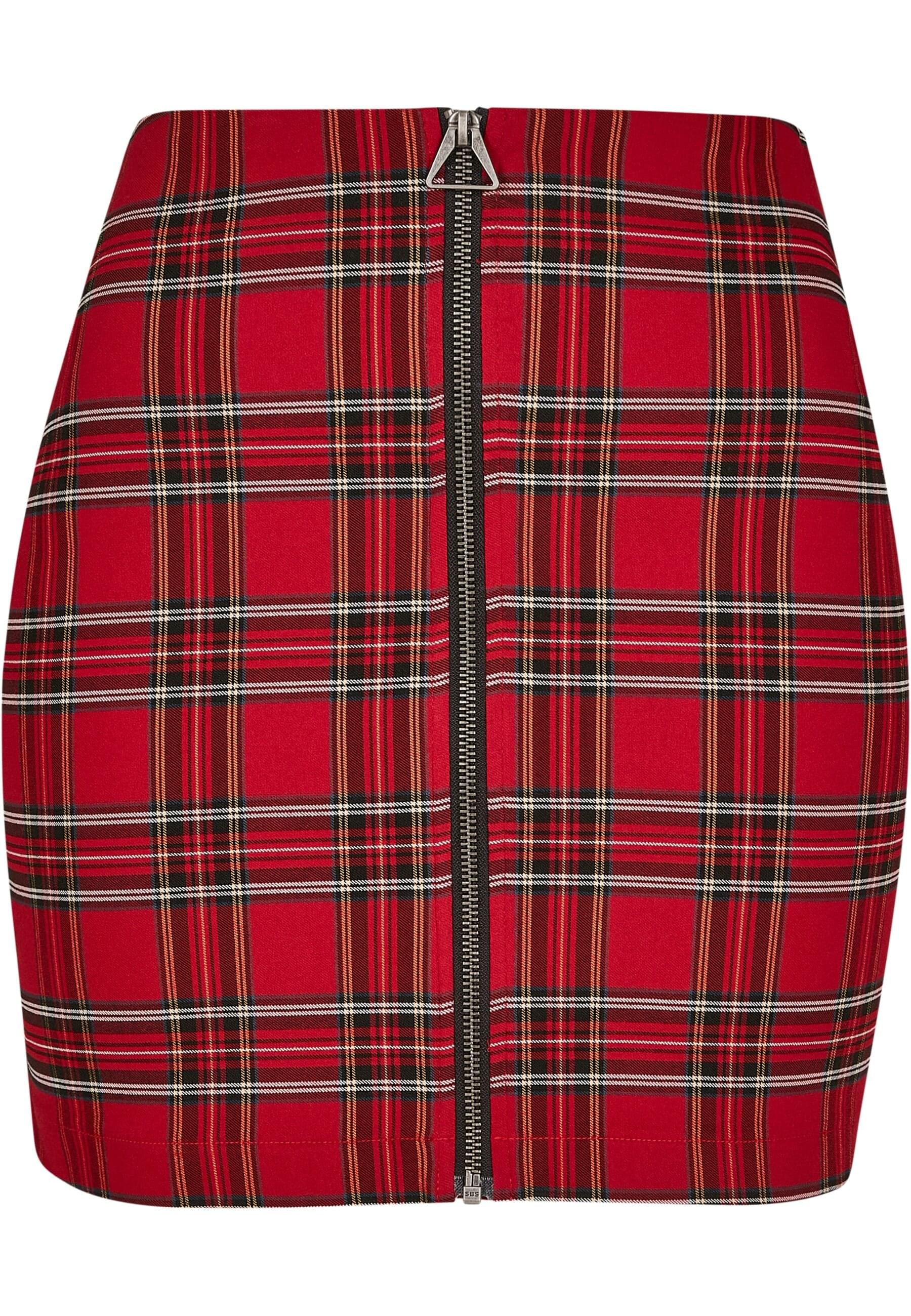 Sommerrock »Urban Classics Damen Ladies Short Checker Skirt«, (1 tlg.)