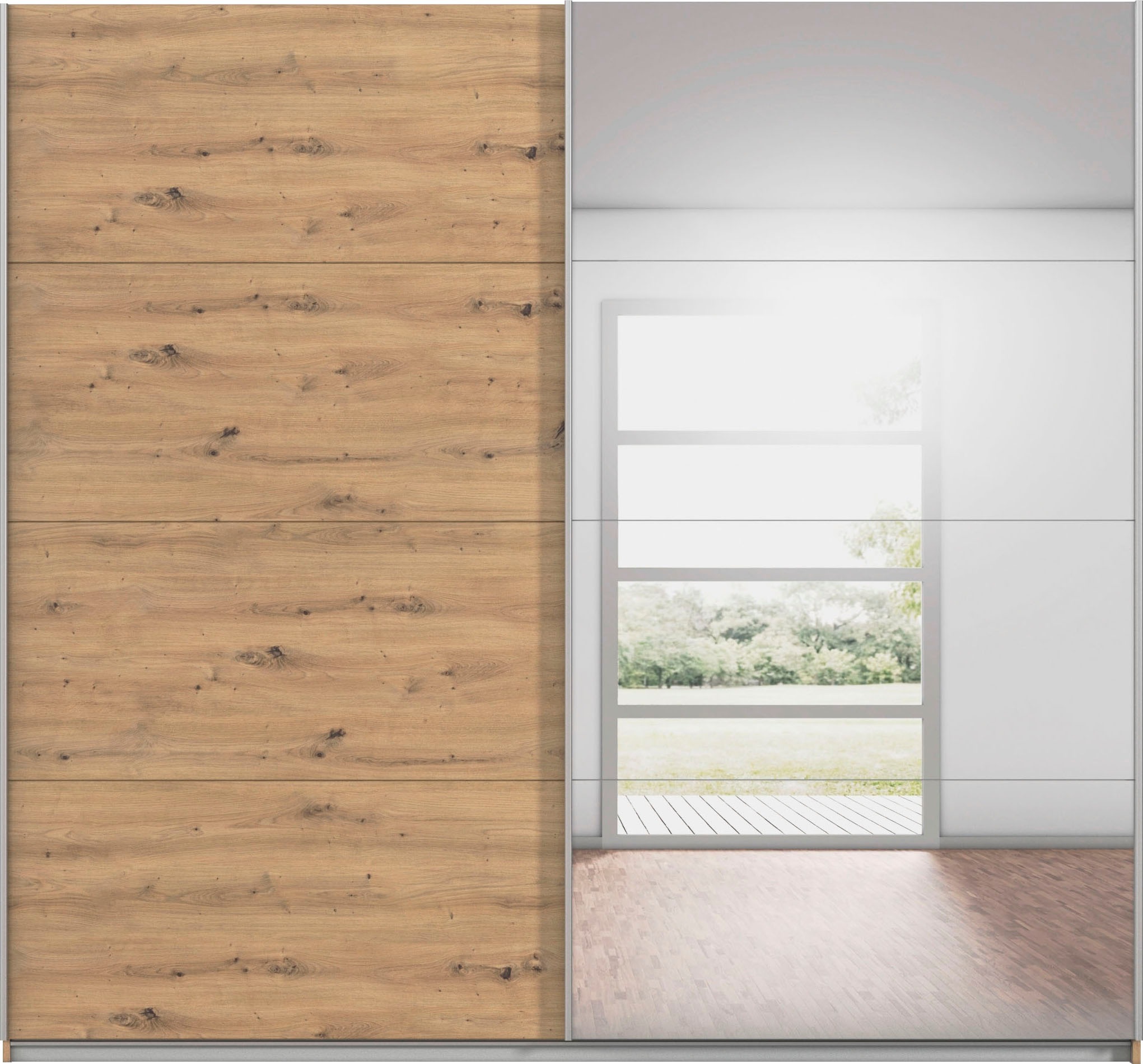 OTTO home Schwebetürenschrank "Kleiderschrank Schrank Garderobe Schlafzimme günstig online kaufen