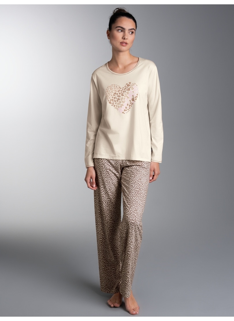 Trigema "TRIGEMA Pyjama im Leo-Stil" 1