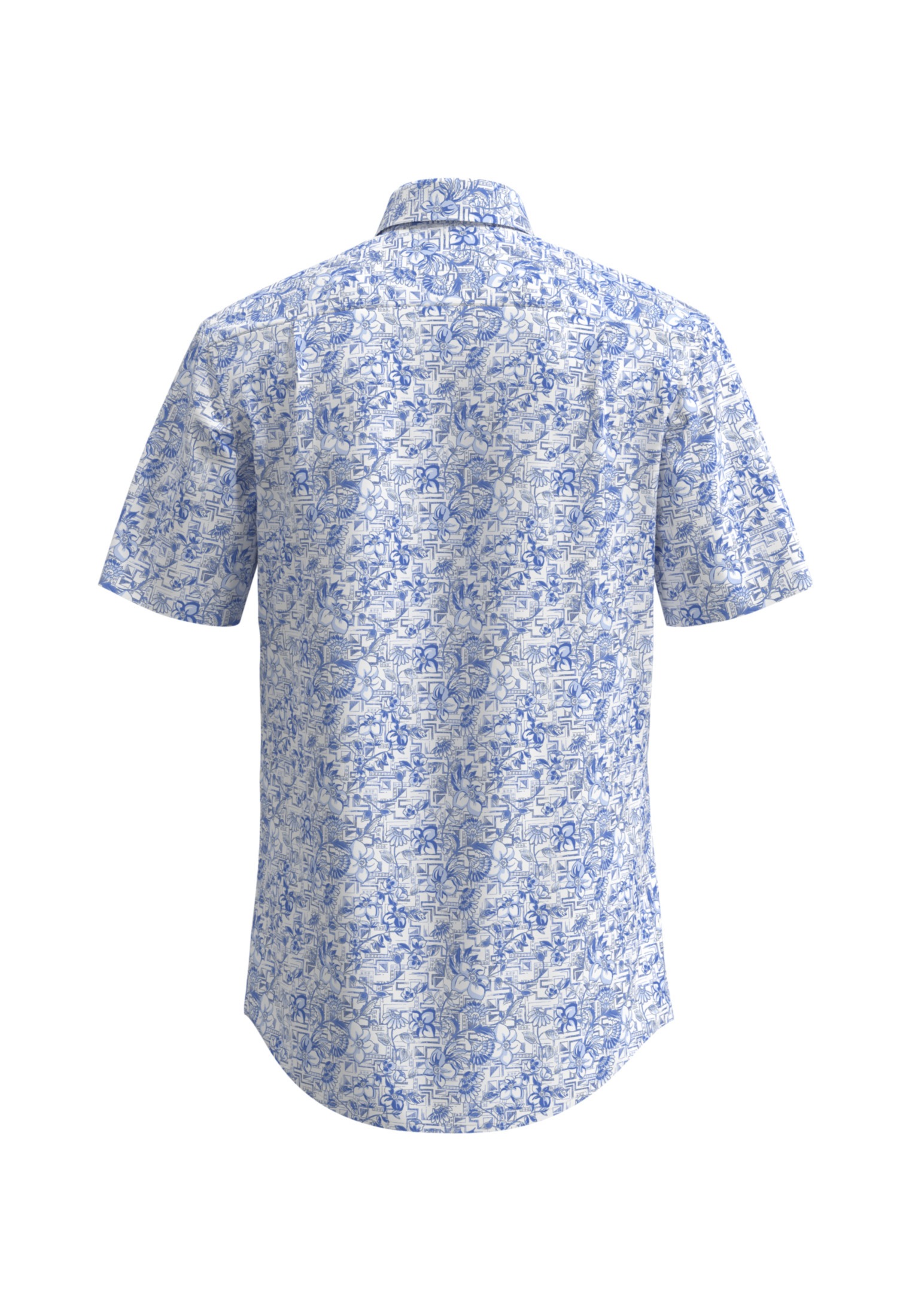seidensticker Businesshemd "Regular", Regular Kurzarm Kentkragen Floral günstig online kaufen