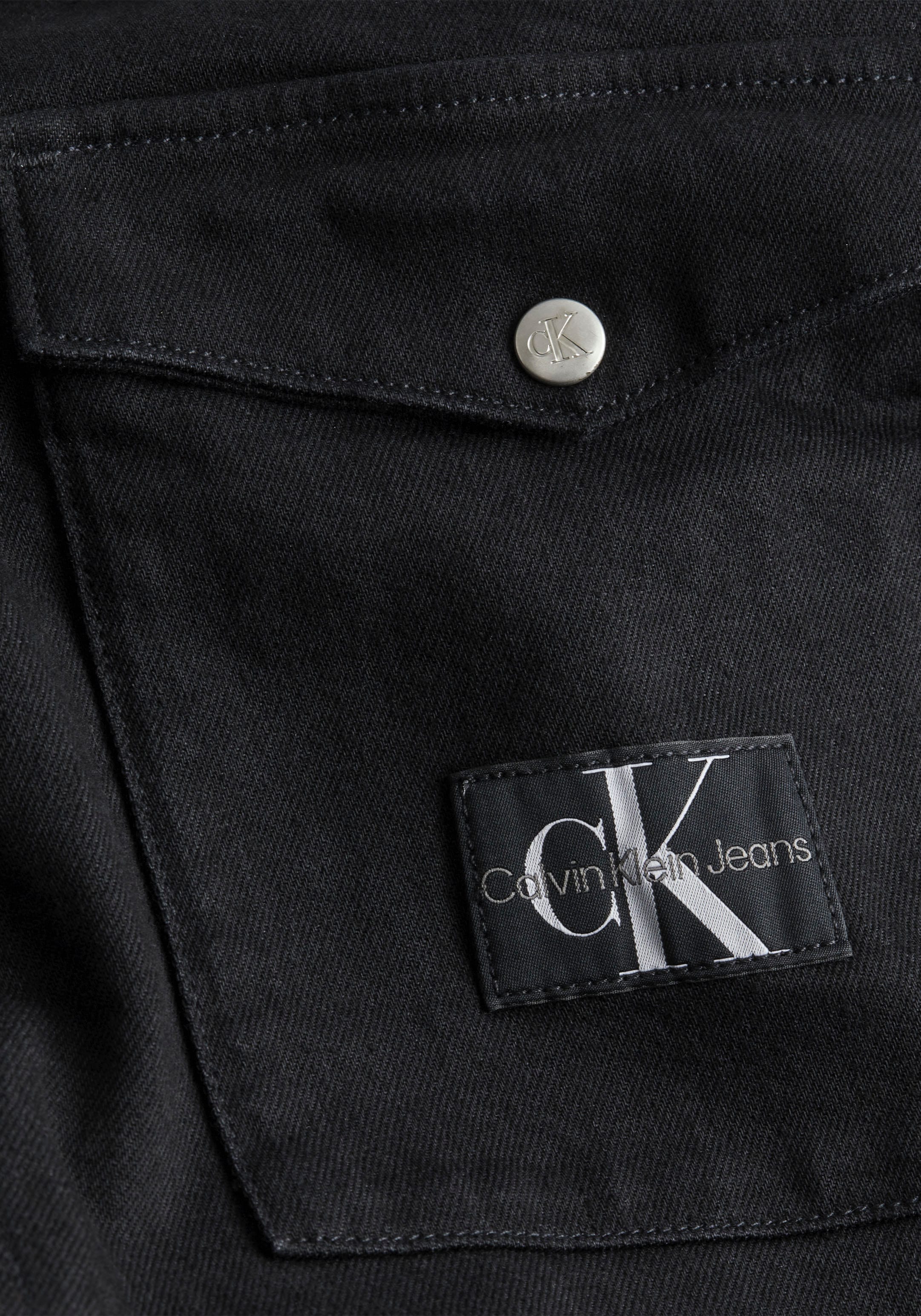 Calvin Klein Jeans Plus Langarmhemd »HERREN für SHIRT JACKET | PLUS« ▷ BAUR UTILITY