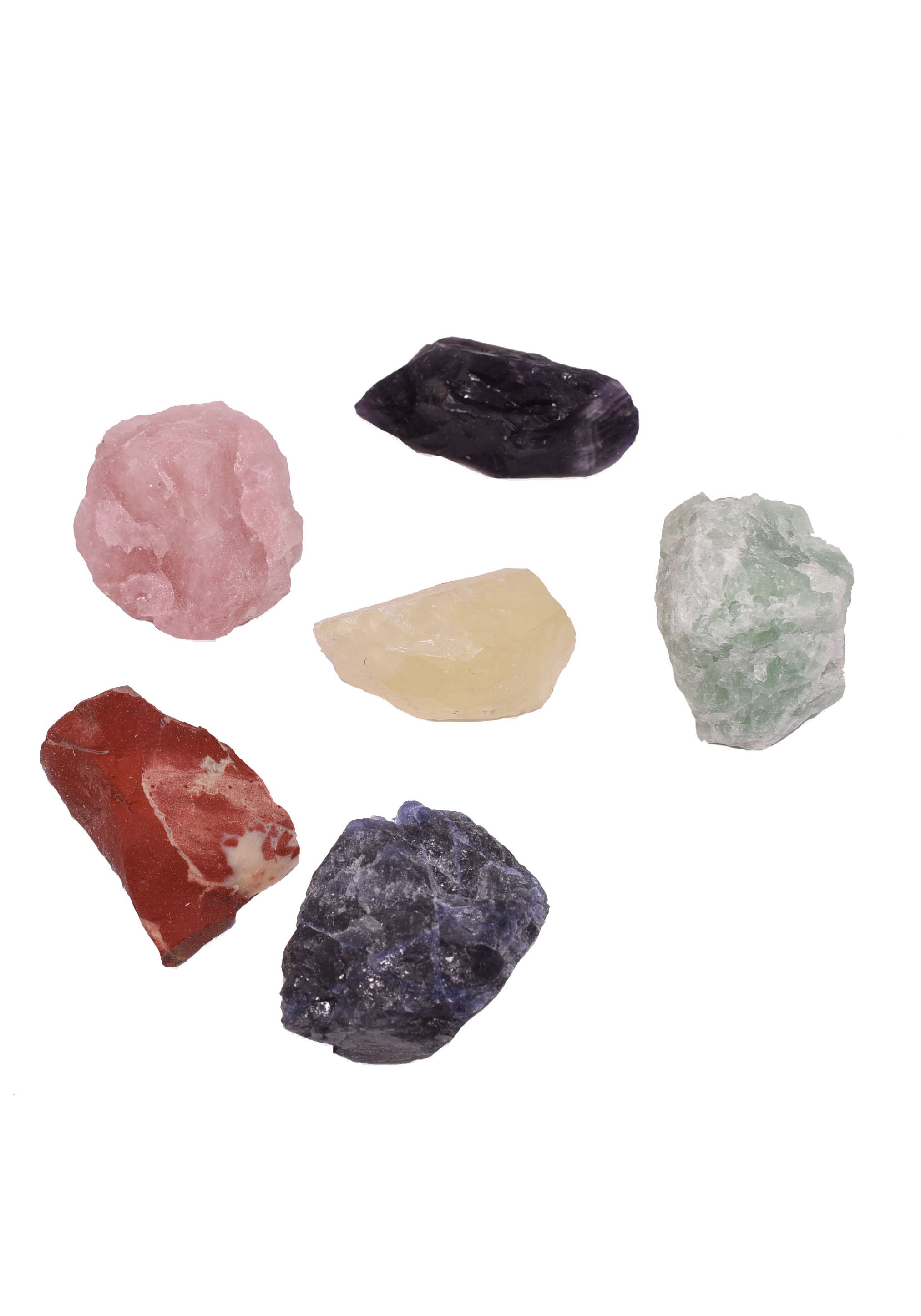 Bergkristall Firetti BAUR Geschenk, | Sodalith, Rosenquarz, Box«, Wassersteine 7 Aventurin, Edelstein St.), »Schmuck roter Amethyst, (Set, Jaspis,