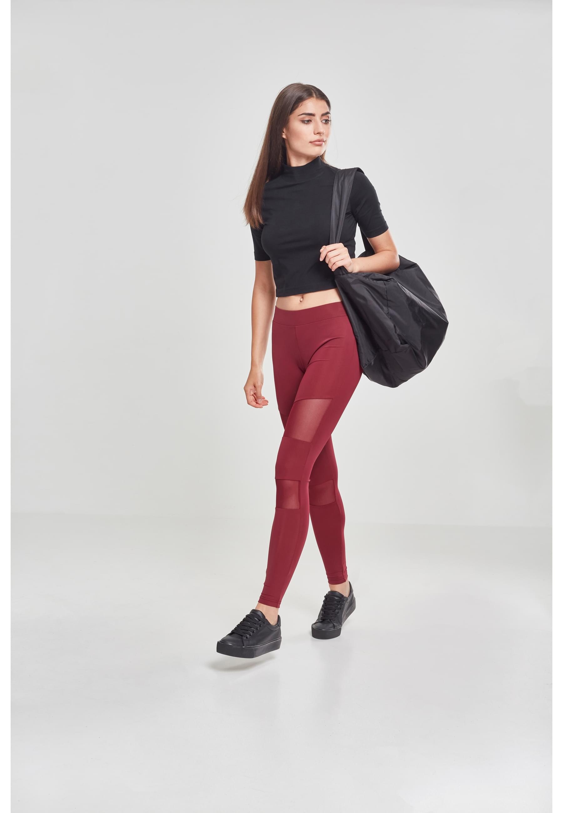 URBAN CLASSICS Leggings »Urban Classics Damen Ladies Tech Mesh Leggings«, (1 tlg.)