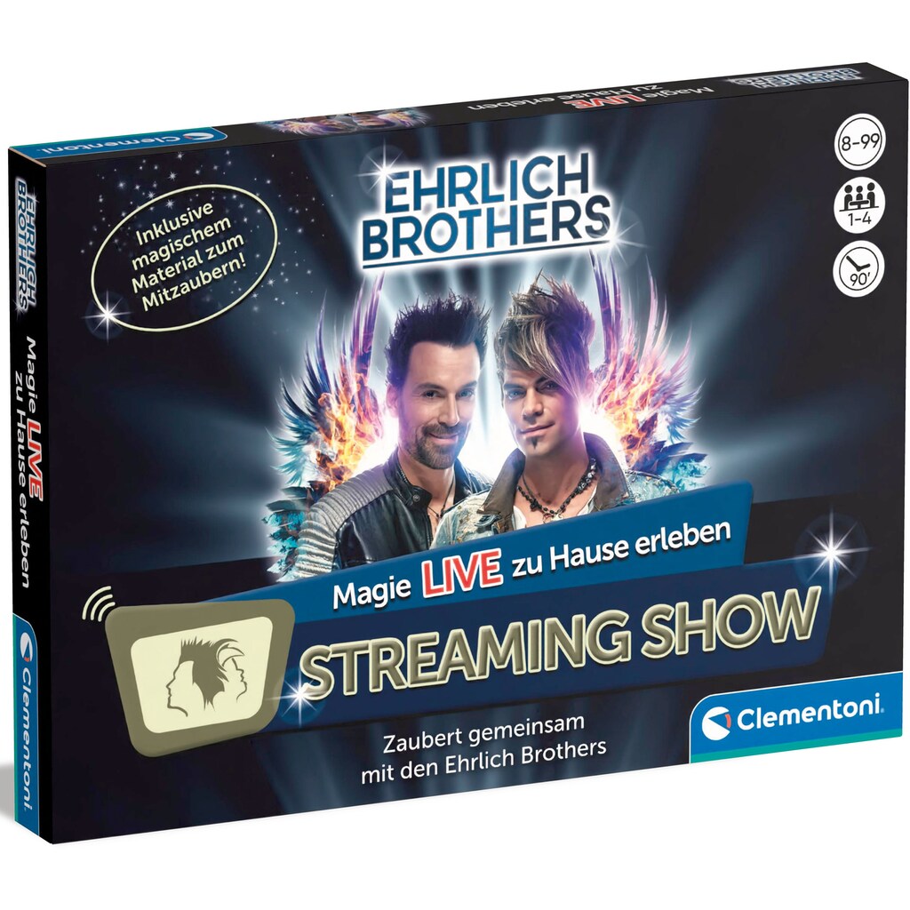 Clementoni® Zauberkasten »Ehrlich Brothers, Streaming Show«, Made in Europe