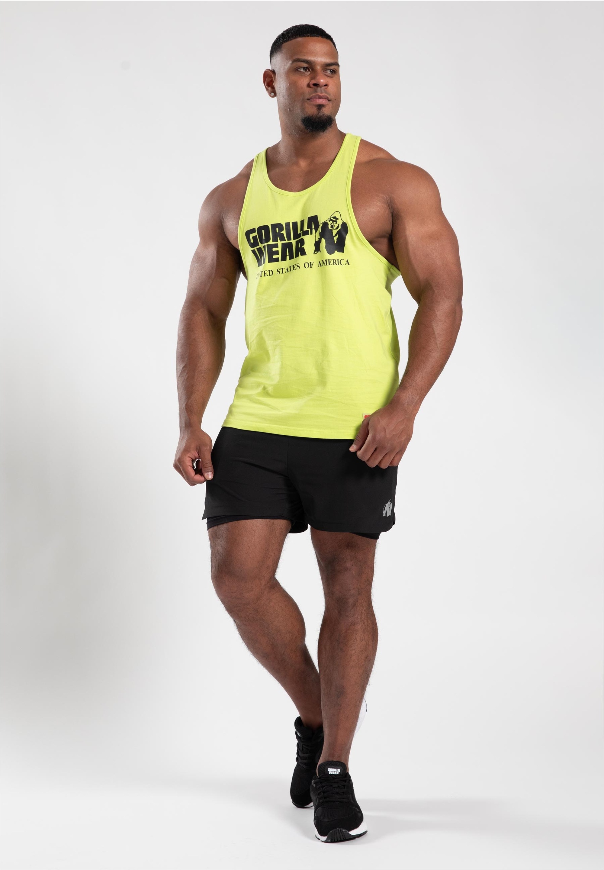 Gorilla Wear Funktionsshirt, mit großem Marken-Frontprint