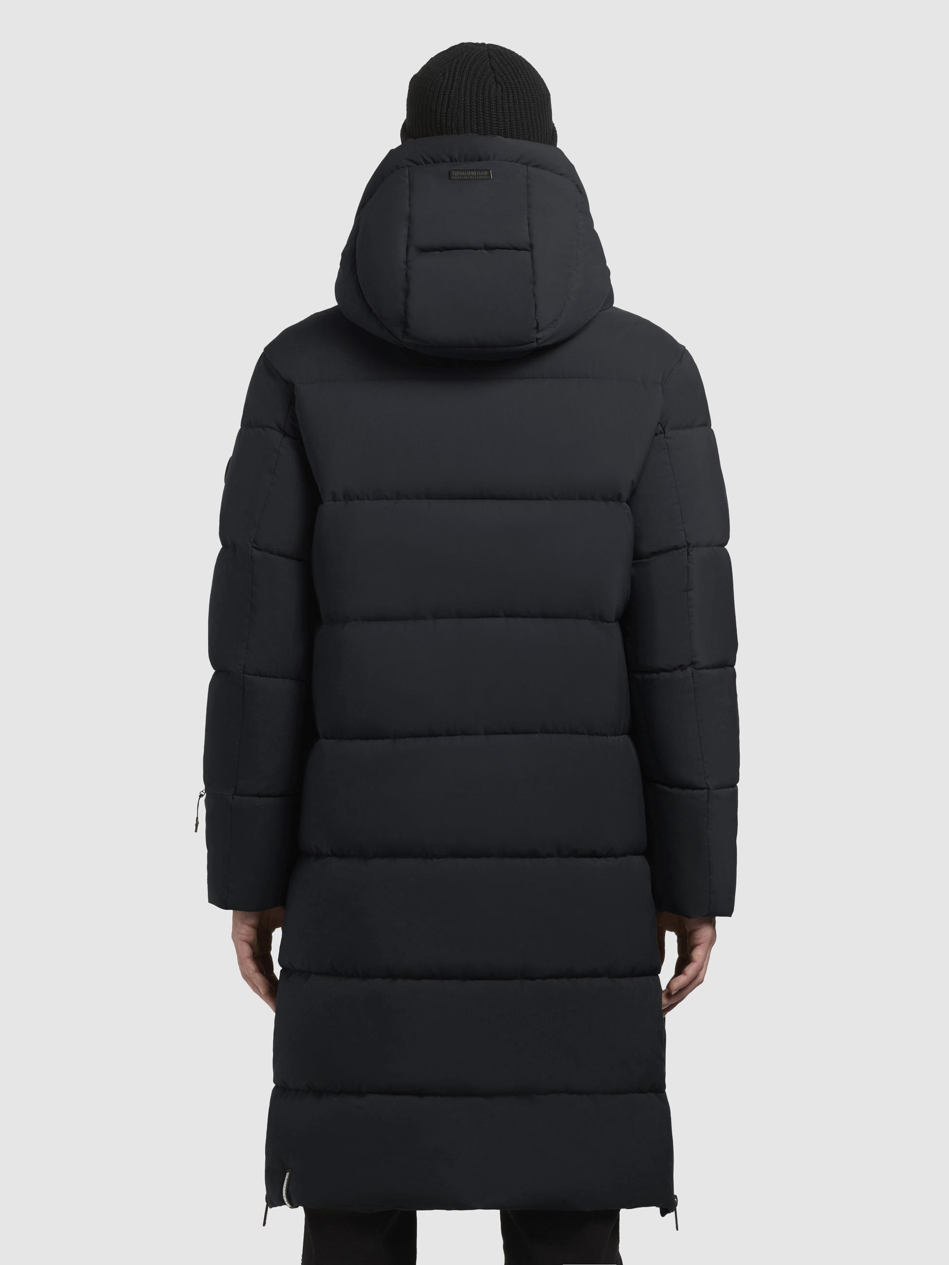 khujo Steppmantel »Rigo Matt-YM« Warmer Herren Puffermantel mit Rucksack-Trägern