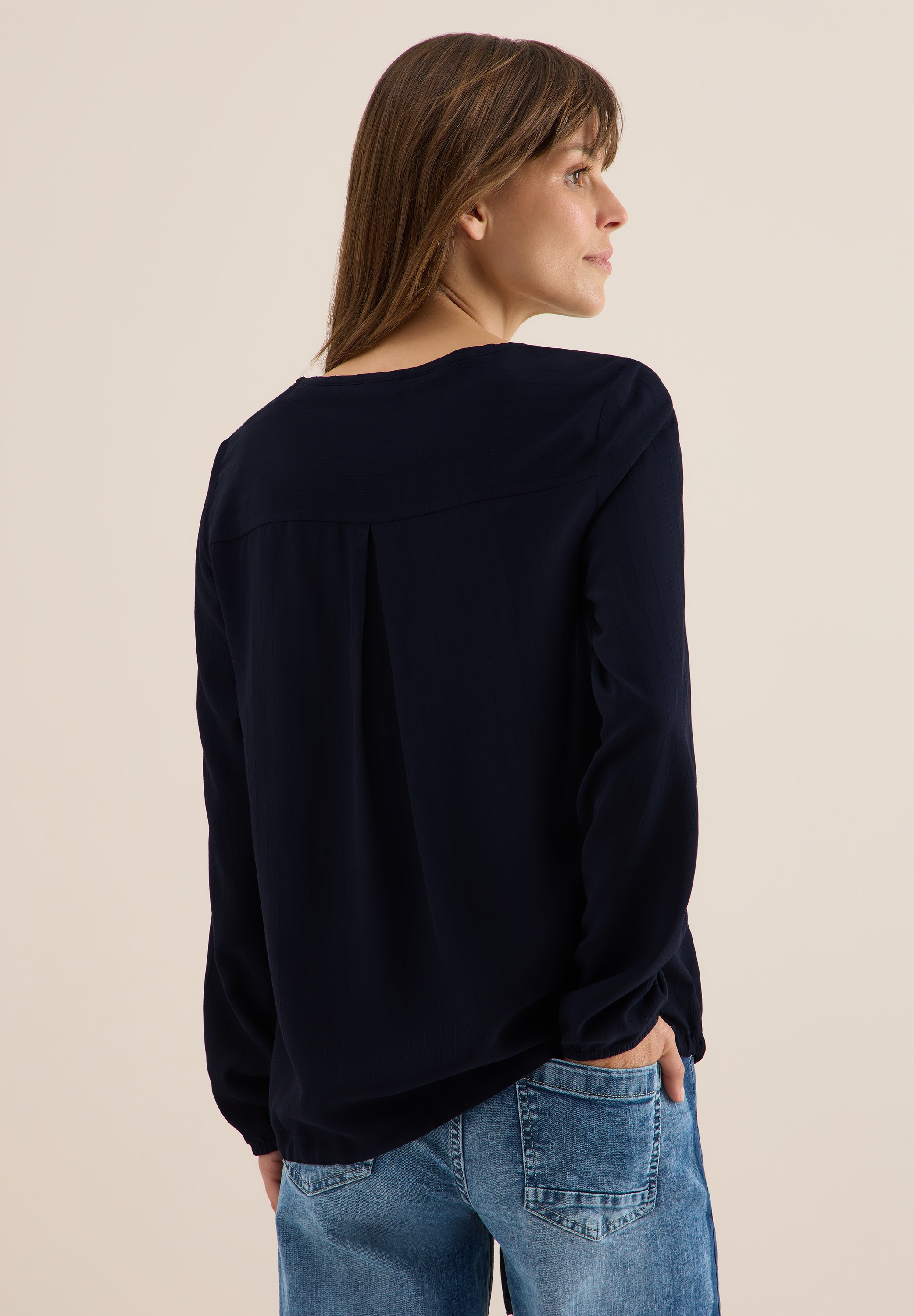 Cecil Langarmbluse, aus softer Viskose günstig online kaufen