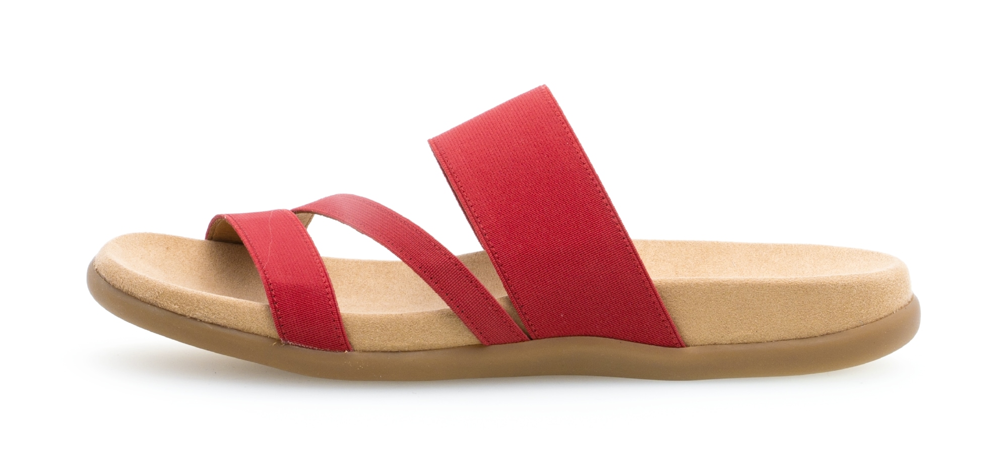 Gabor Pantolette  Keilabsatz, Sommerschuh, Schlappen mit atmungsaktivem Lederfutter