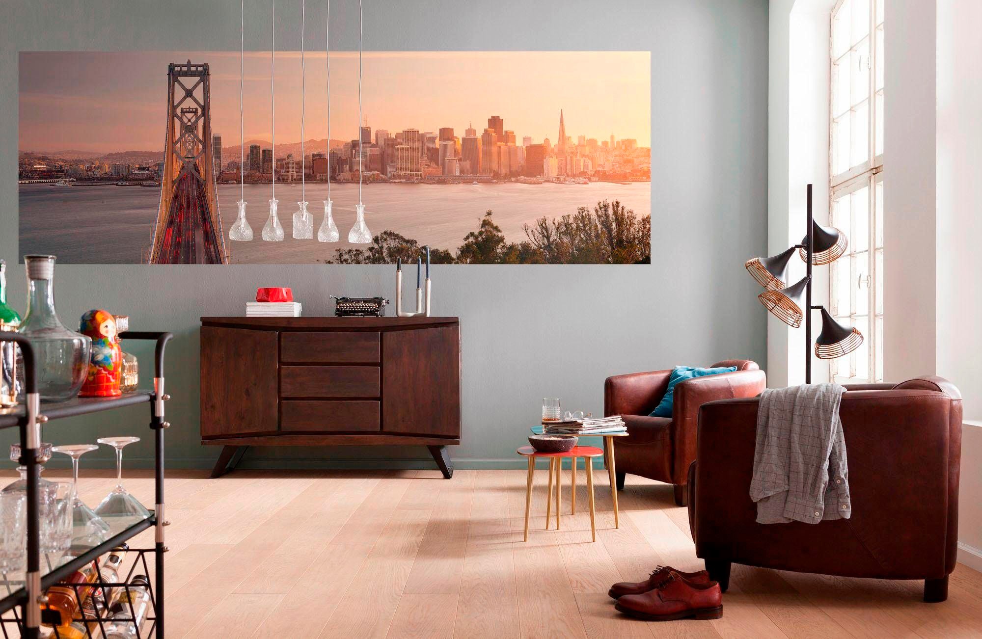 Komar Vliestapete »Vlies  - California Dreaming - Größe 368 x 124 cm« bedruckt glatt Wohnzimmer, Schlafzimmer