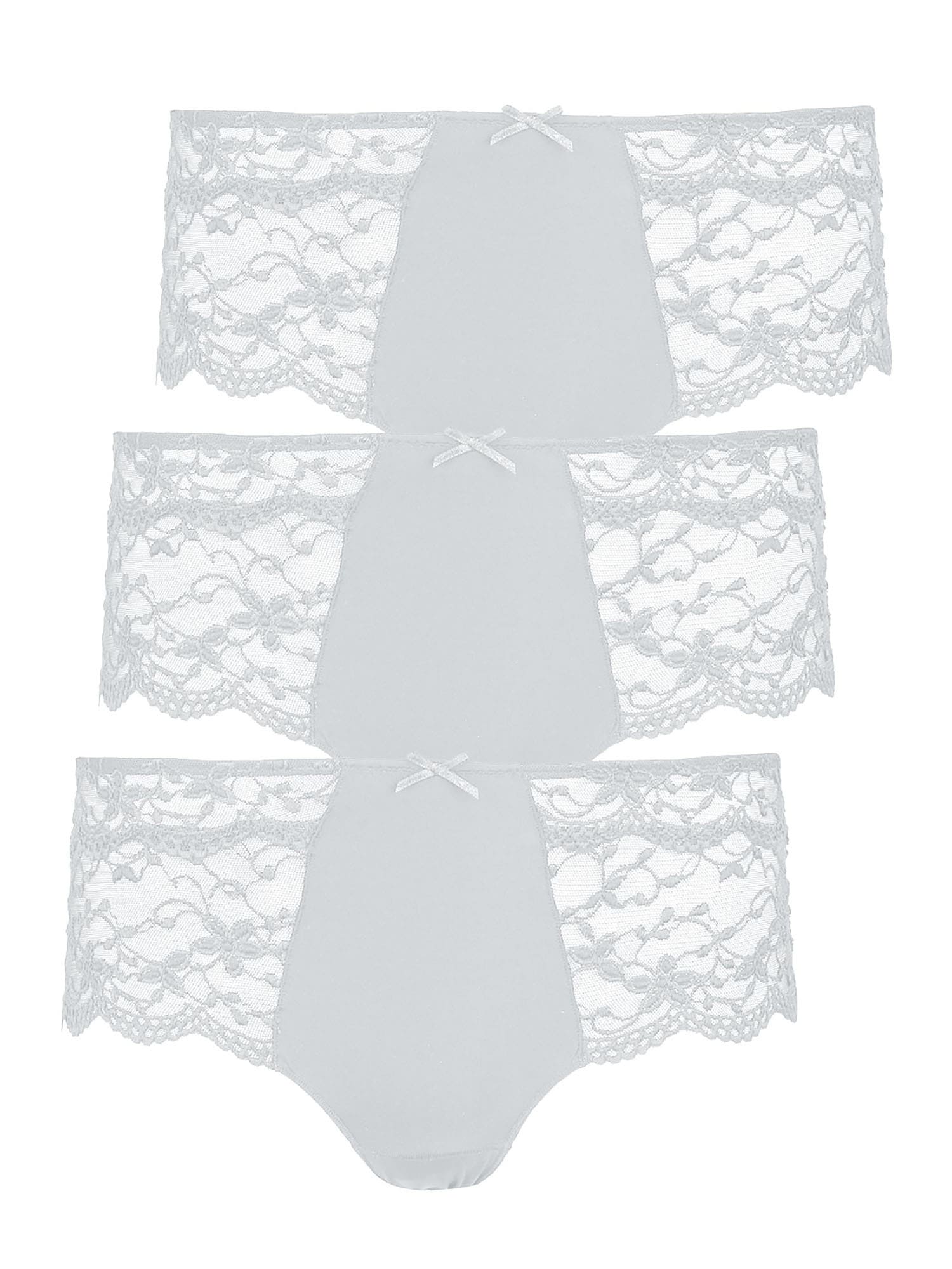 Nina Von C. Hipster "3er Pack Damen Hipster Silver Edition"