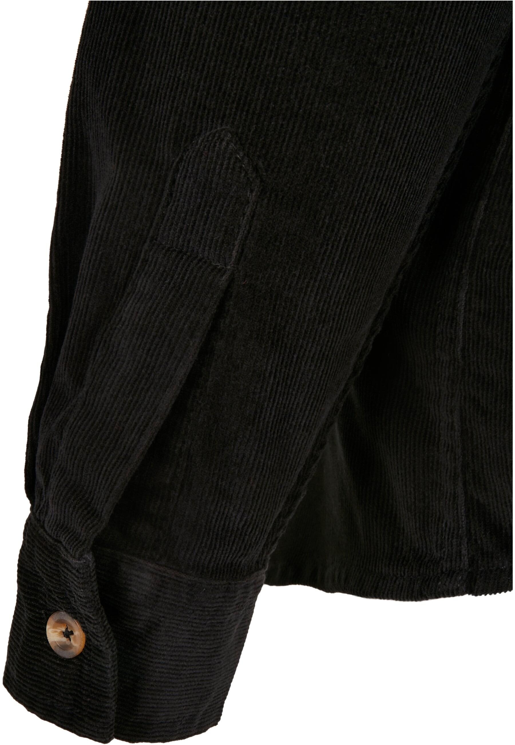 URBAN CLASSICS Langarmhemd »Urban Classics Damen Ladies Corduroy Oversized Shirt«, (1 tlg.)