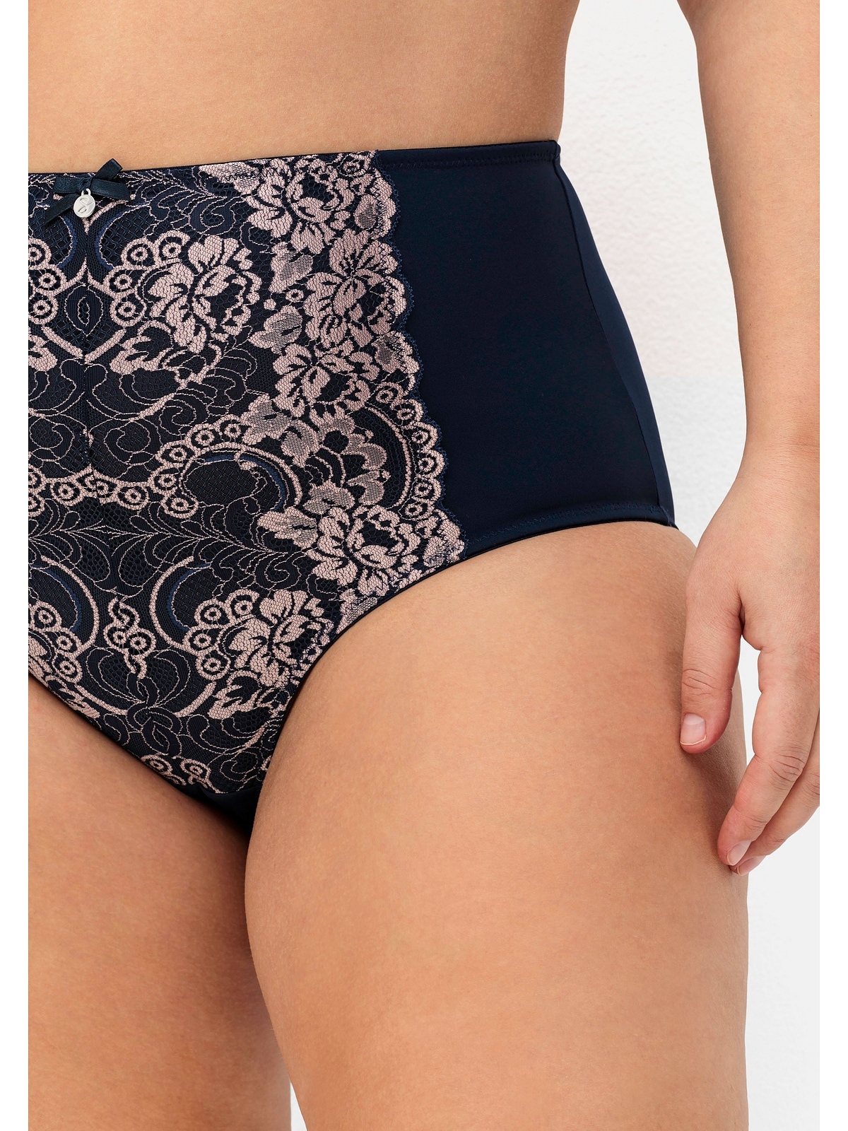Sheego High-Waist-Slip »Große Größen«, mit leichtem Shaping-Effekt, im Doppelpack