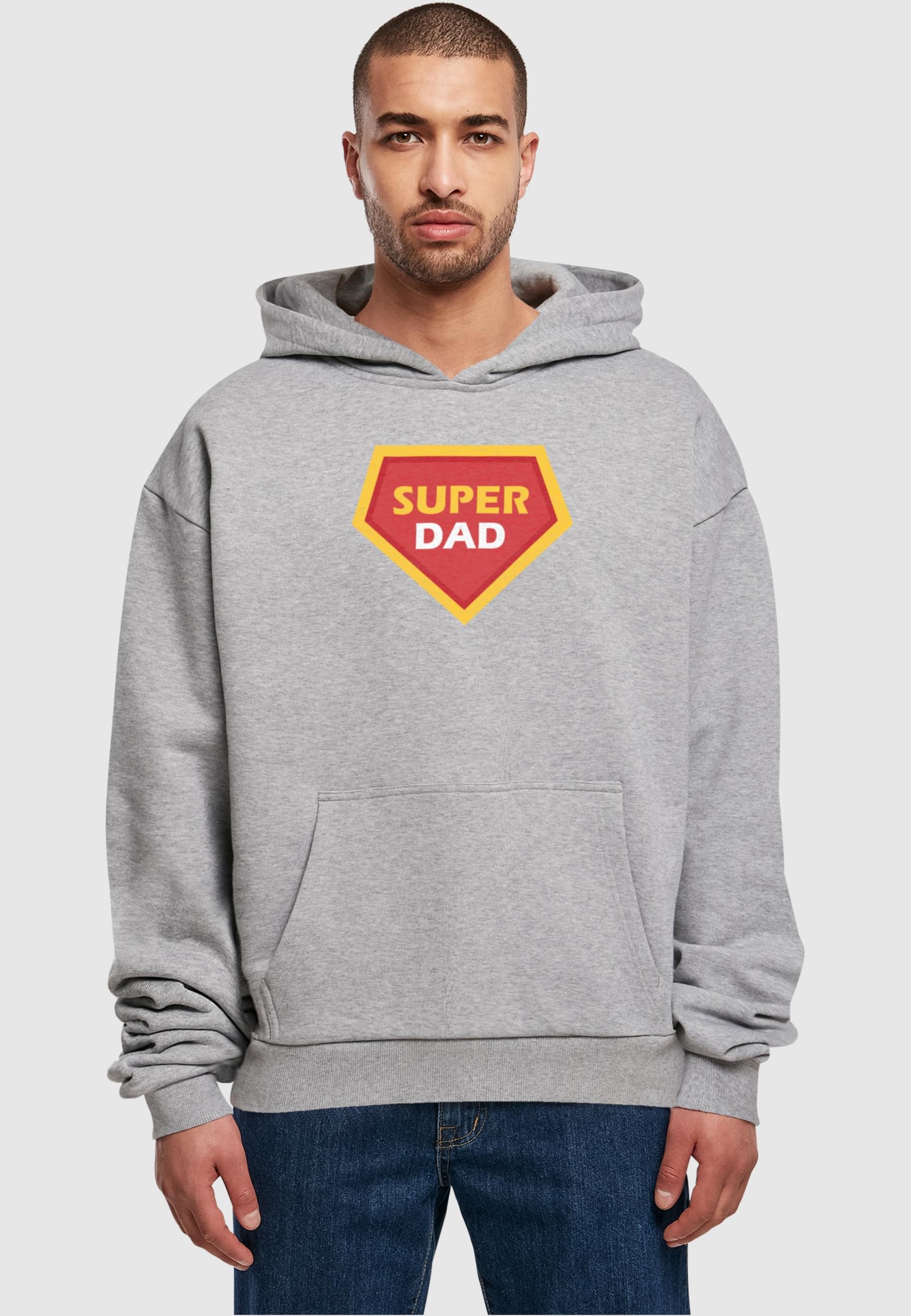 Merchcode Kapuzensweatshirt »Merchcode Herren Fathers Day - Super dad Ultra Heavy Hoody«