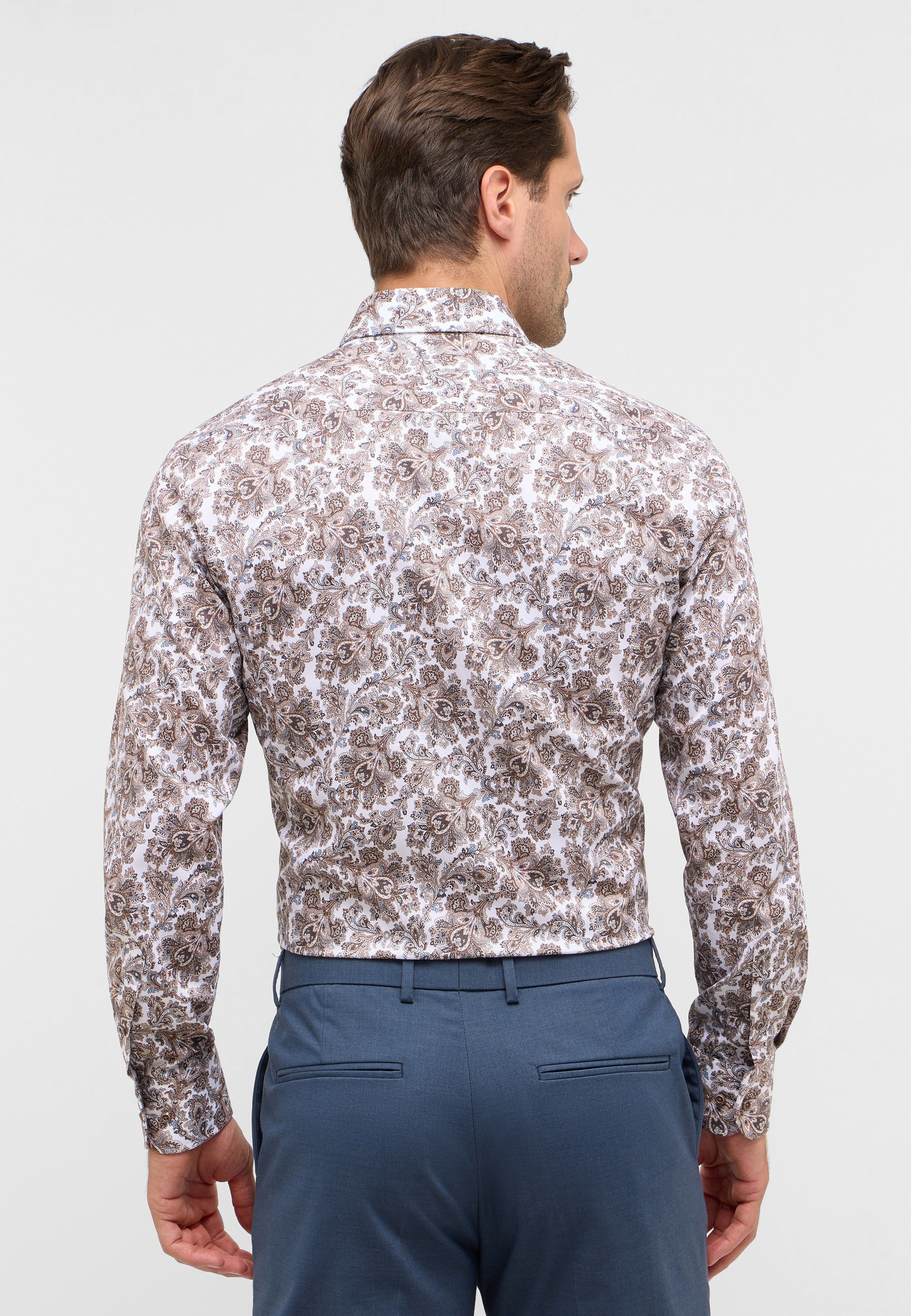 Eterna Langarmhemd "MODERN FIT", NON IRON (bügelfrei) günstig online kaufen