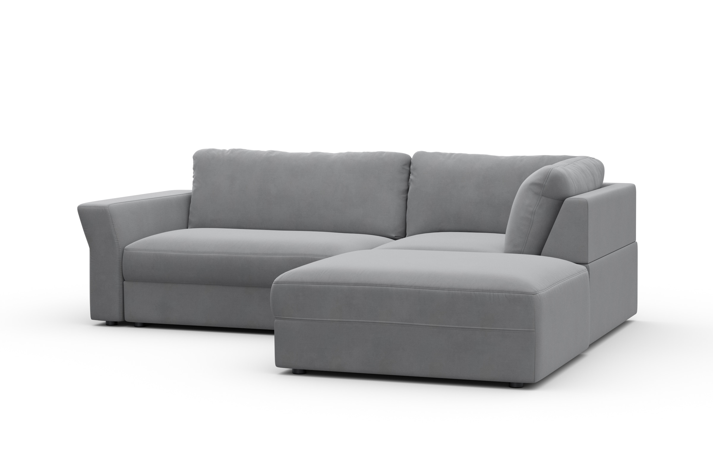 sit&more Ecksofa »Cadabra L-Form«, Breite 243 cm, inklusive Sitztiefenverstellung