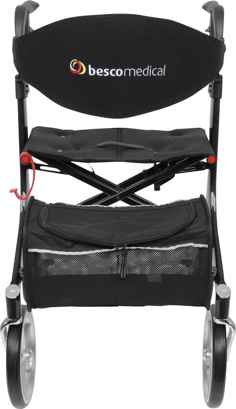 bescomedical Rollator »Carbon Small«, höhenverstellbare Griffe