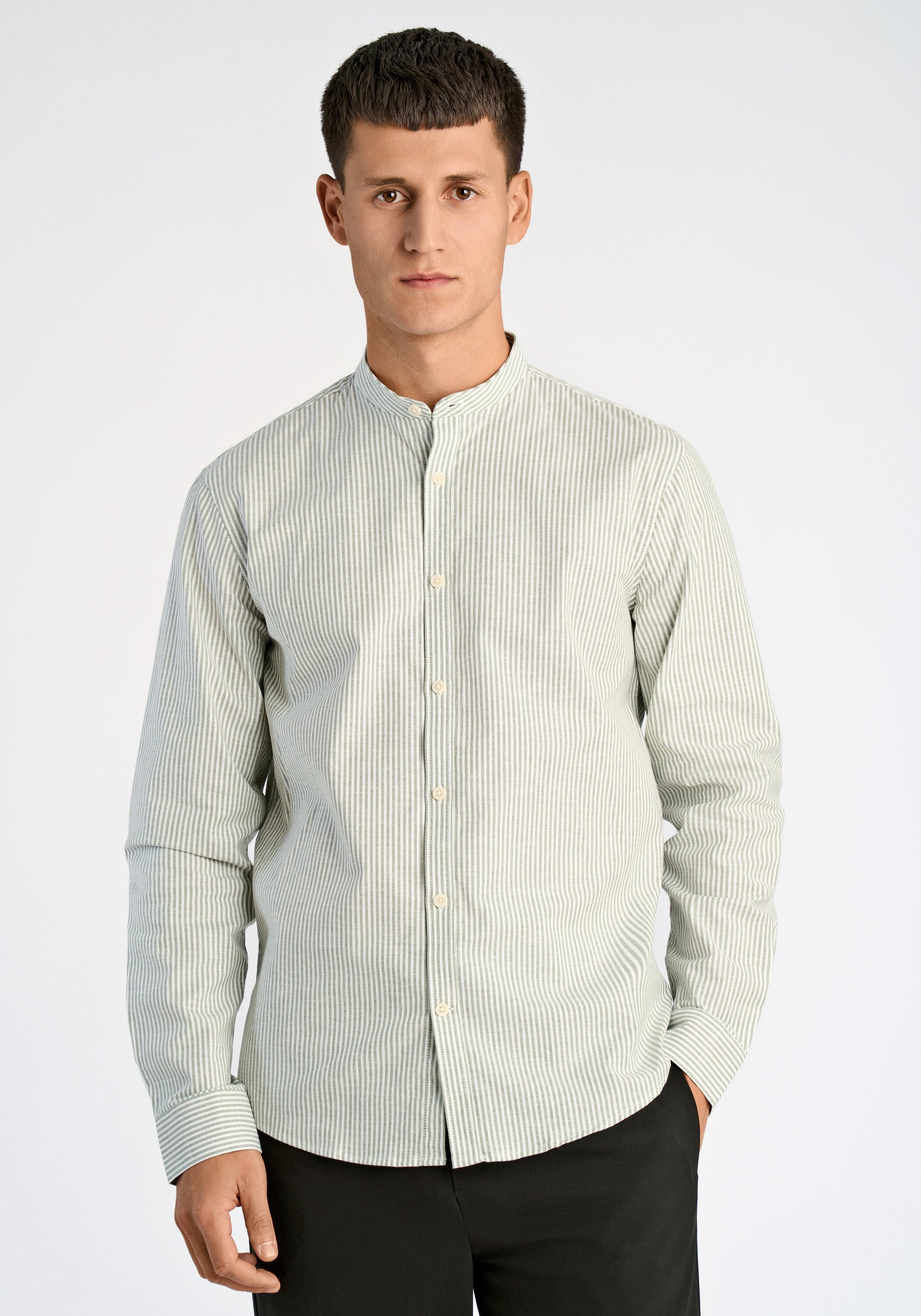 LINDBERGH Businesshemd "Oxford-Hemd (Langarm) Relaxed Fit"