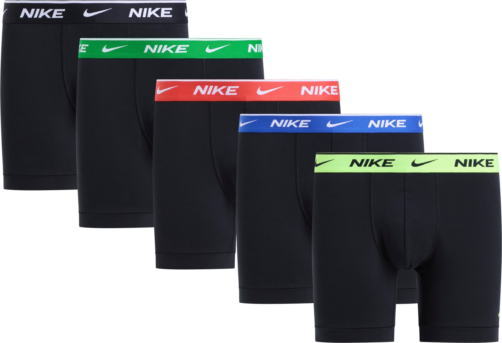 NIKE Underwear Boxer "BOXER BRIEF 5PK" Packung, 5er, 5 Stk. mit Logo-Elasti günstig online kaufen