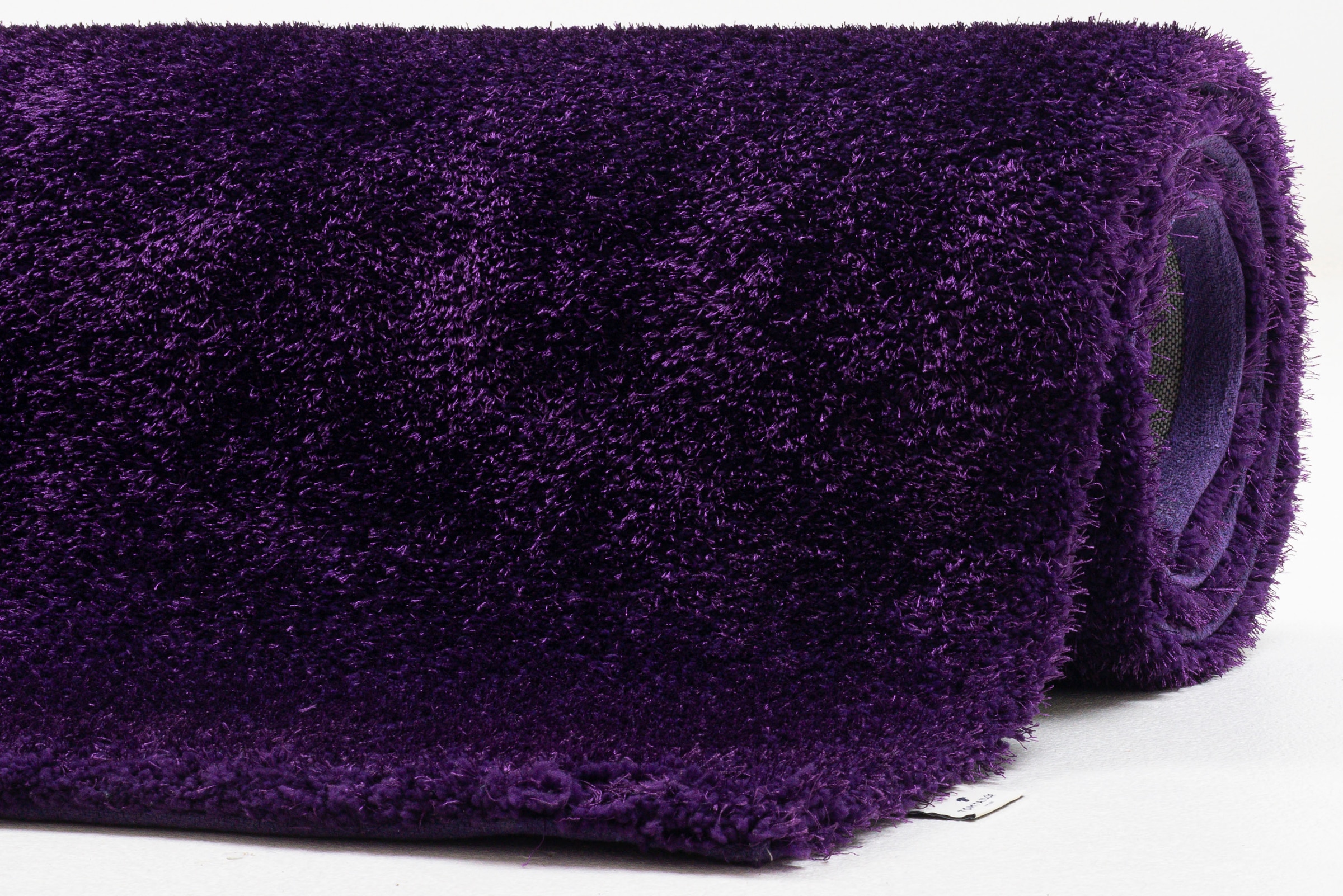 TOM TAILOR HOME Hochflor-Teppich »Soft«, rechteckig, 35 mm Höhe, handgetuftet, Uni-Farben, super weich und flauschig
