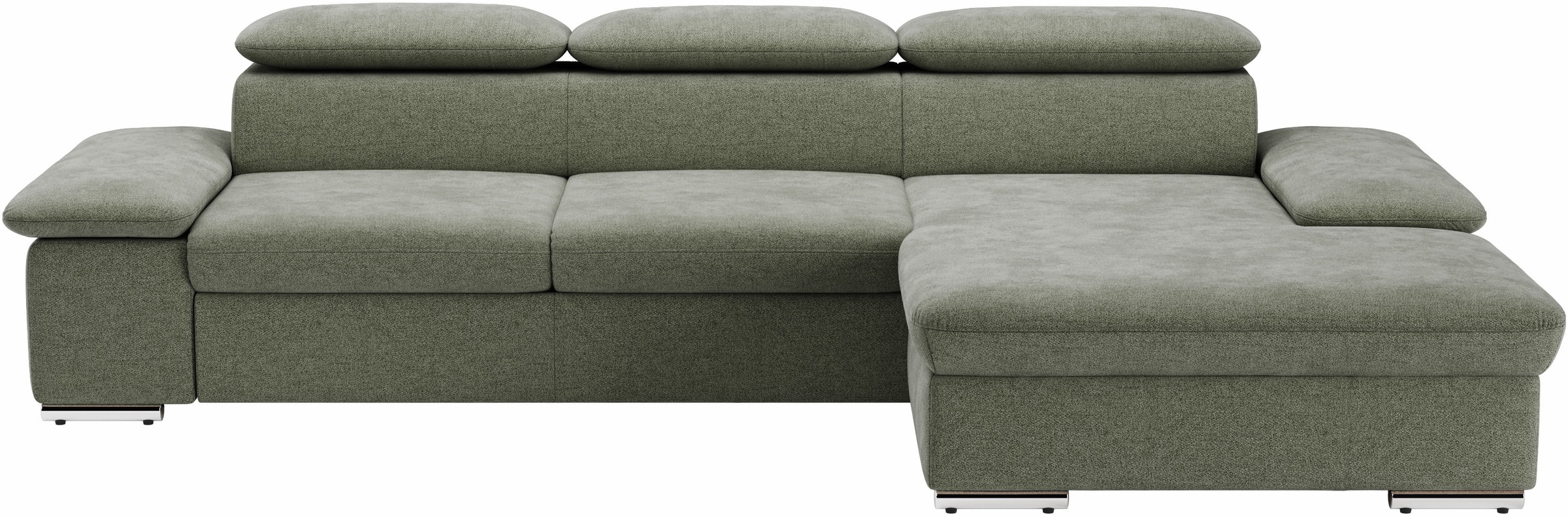 sit&more Ecksofa »Valantine L-Form«, inkl. Kopf- und Armteilverstellung, wahlweise mit Bettfunktion