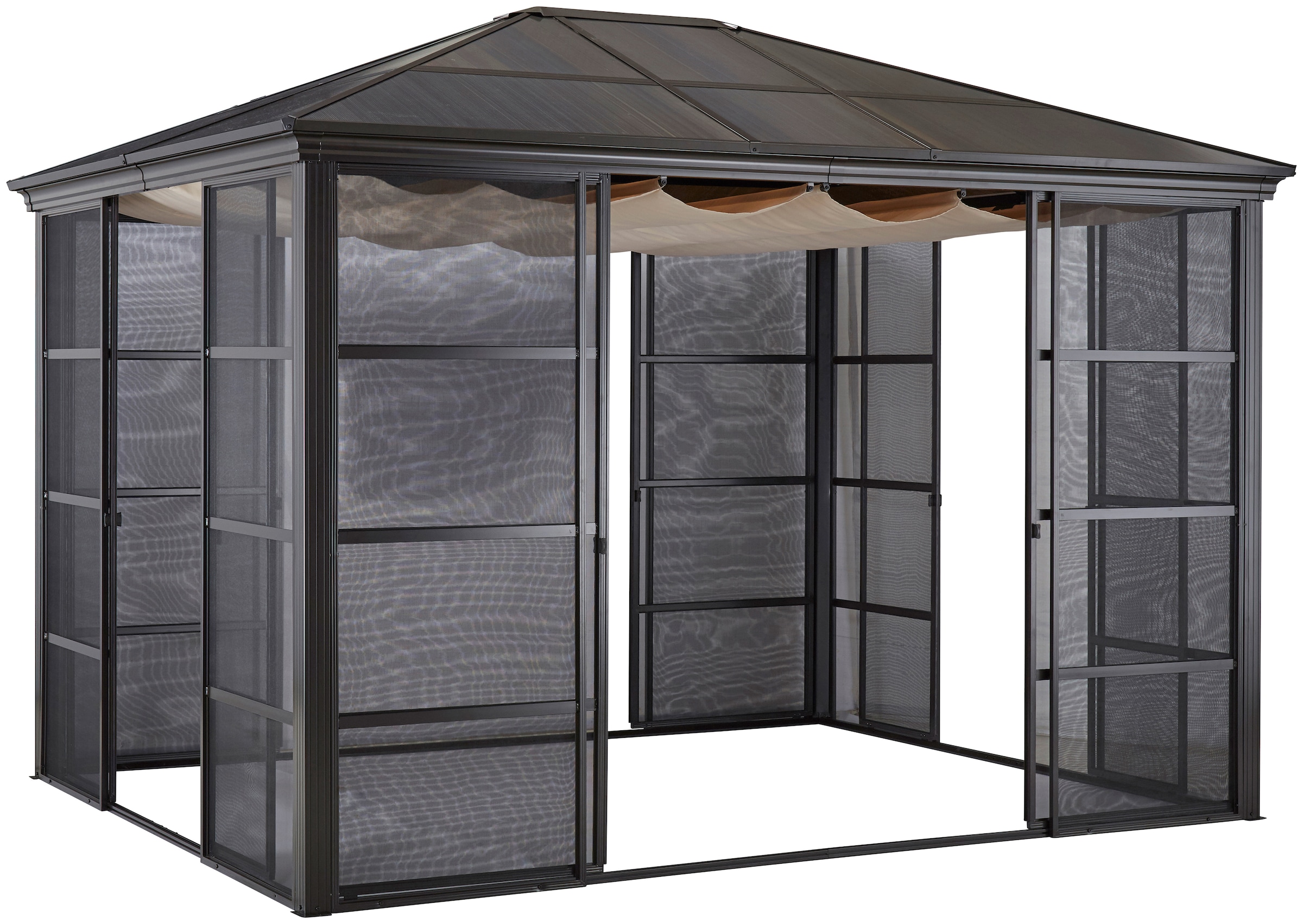 Black Friday KONIFERA Pavillon »Antigua«, (Set), BxT: 300x365 Cm, Inkl ...