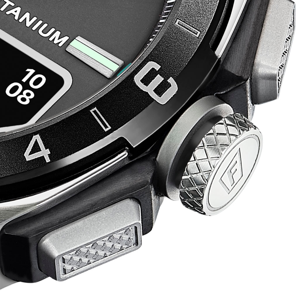 Festina Smartwatch »Connected D«, Armbanduhr, Herrenuhr, Schrittzähler, Weltzeit, Stoppfunktion, Titan)