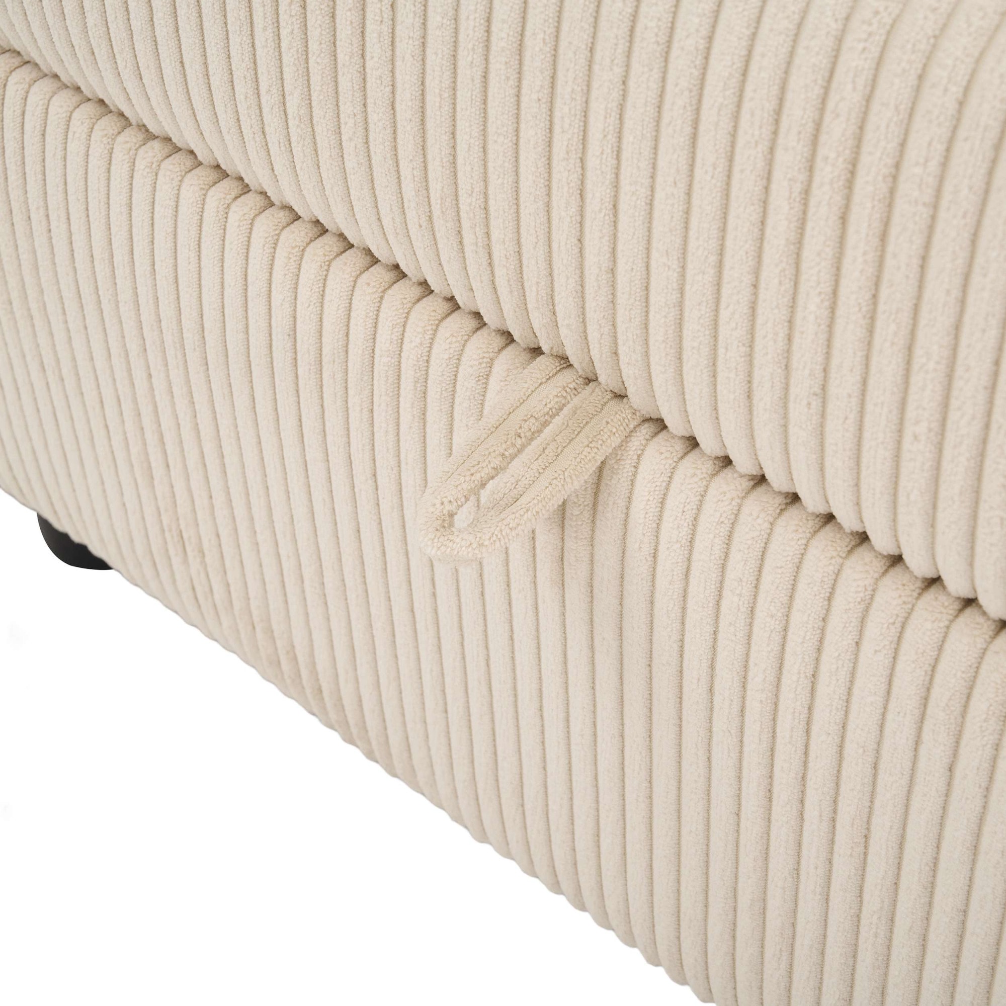 Dorel Home Sessel »STILHUS Sofa-Mittel-Element, mit Stauraum, Breite 65 cm, Cord-Bezug« als Modul oder separat verwendbar - individuell kombinierbar