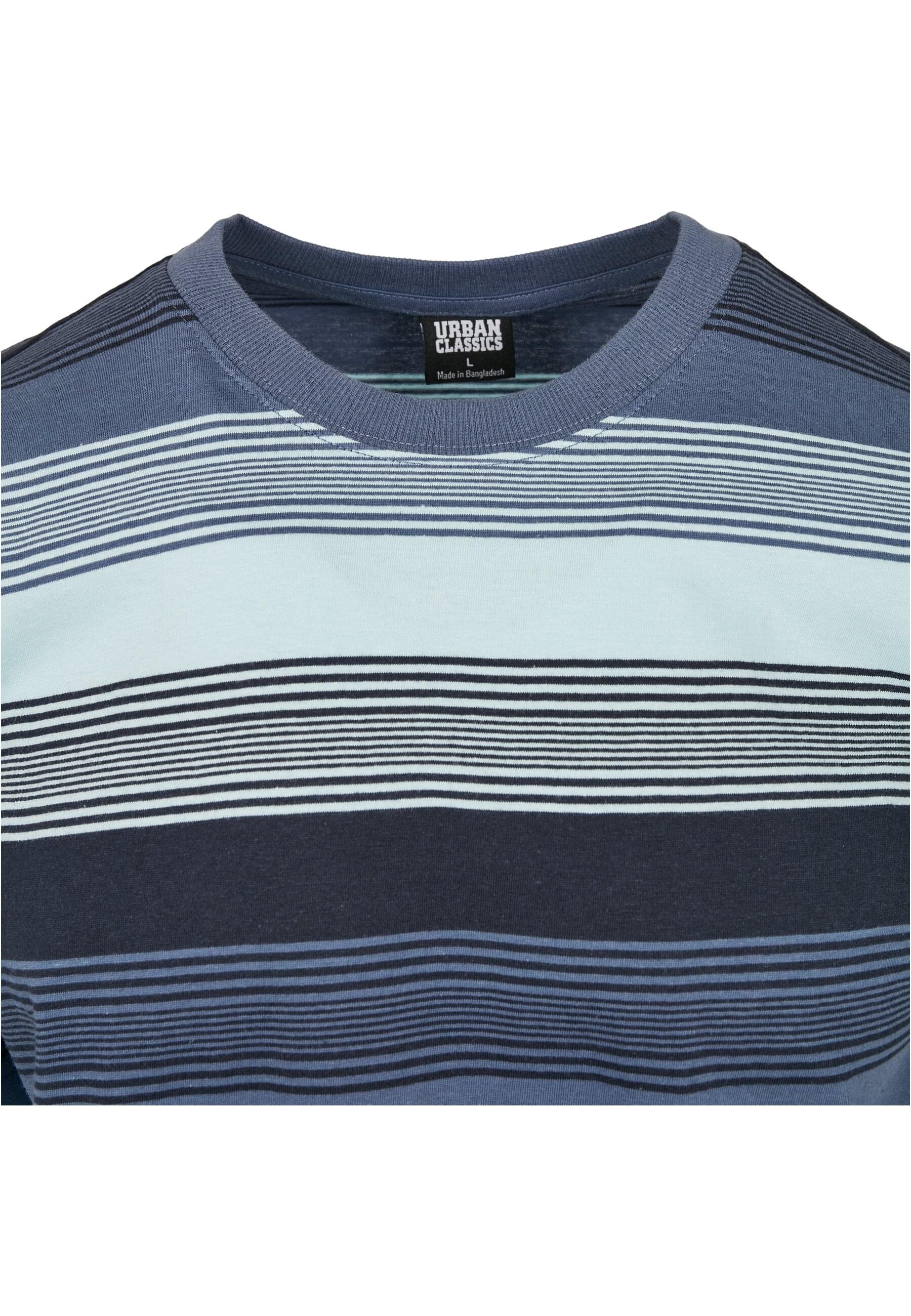 URBAN CLASSICS T-Shirt »Urban Classics Herren Yarn Dyed Sunrise Stripe Tee«, (1 tlg.)