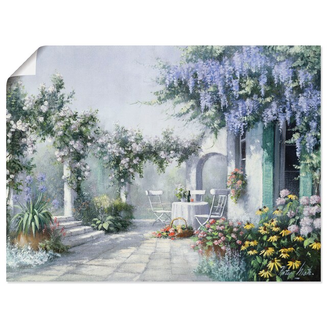 Artland Wandbild »Natürliche Magie«, Garten, (1 St.), als Leinwandbild,  Wandaufkleber oder Poster in versch. Größen kaufen | BAUR