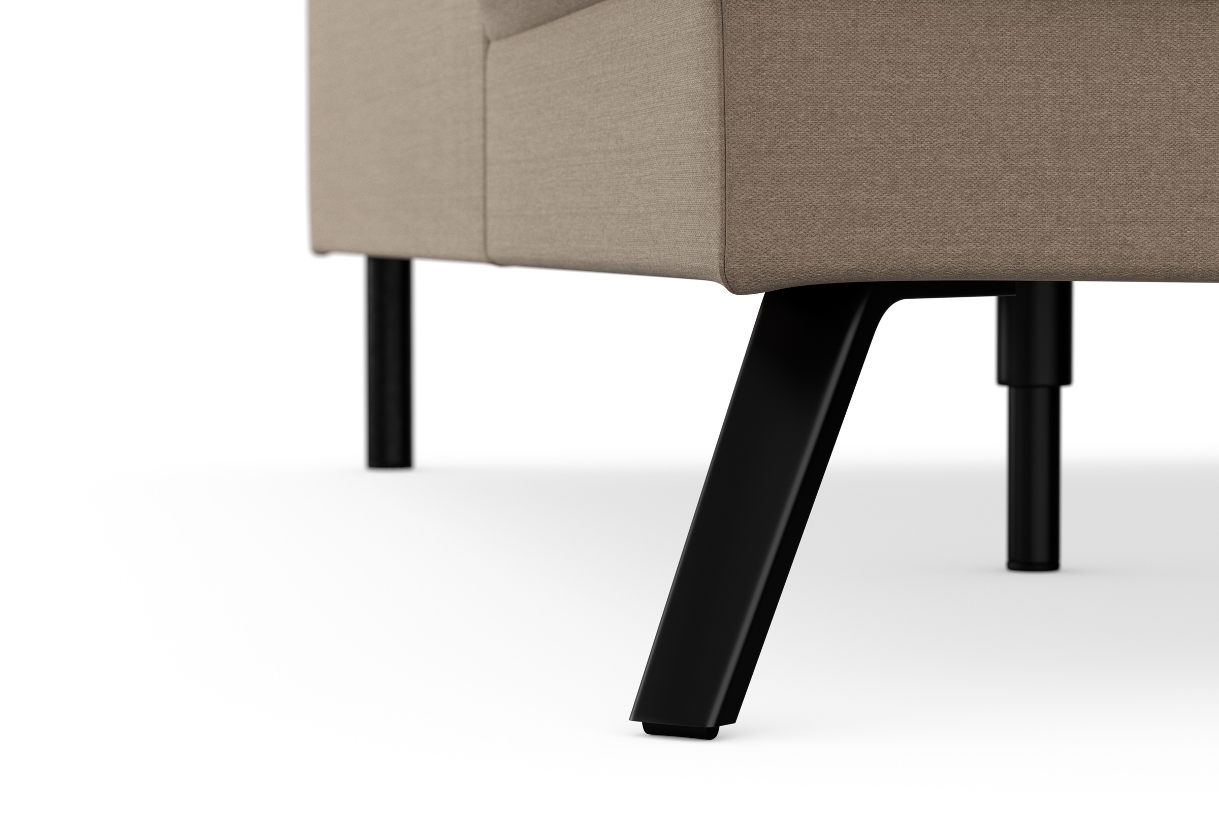 sit&more Ecksofa »Lindholm L-Form«, mit Sitztiefenverstellung und Federkern