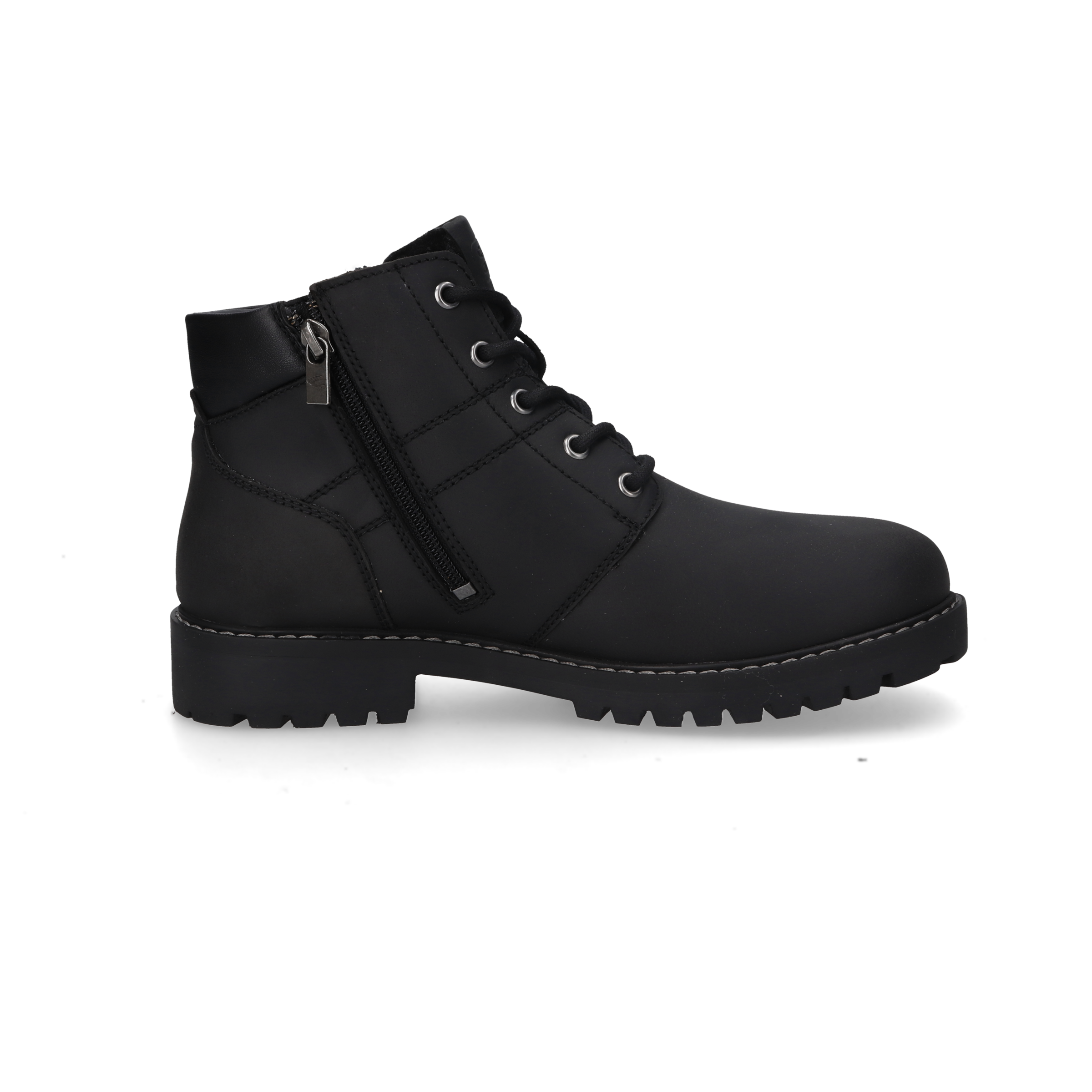 camel active Winterboots, Schnürstiefel mit Profilsohle und Warmfutter