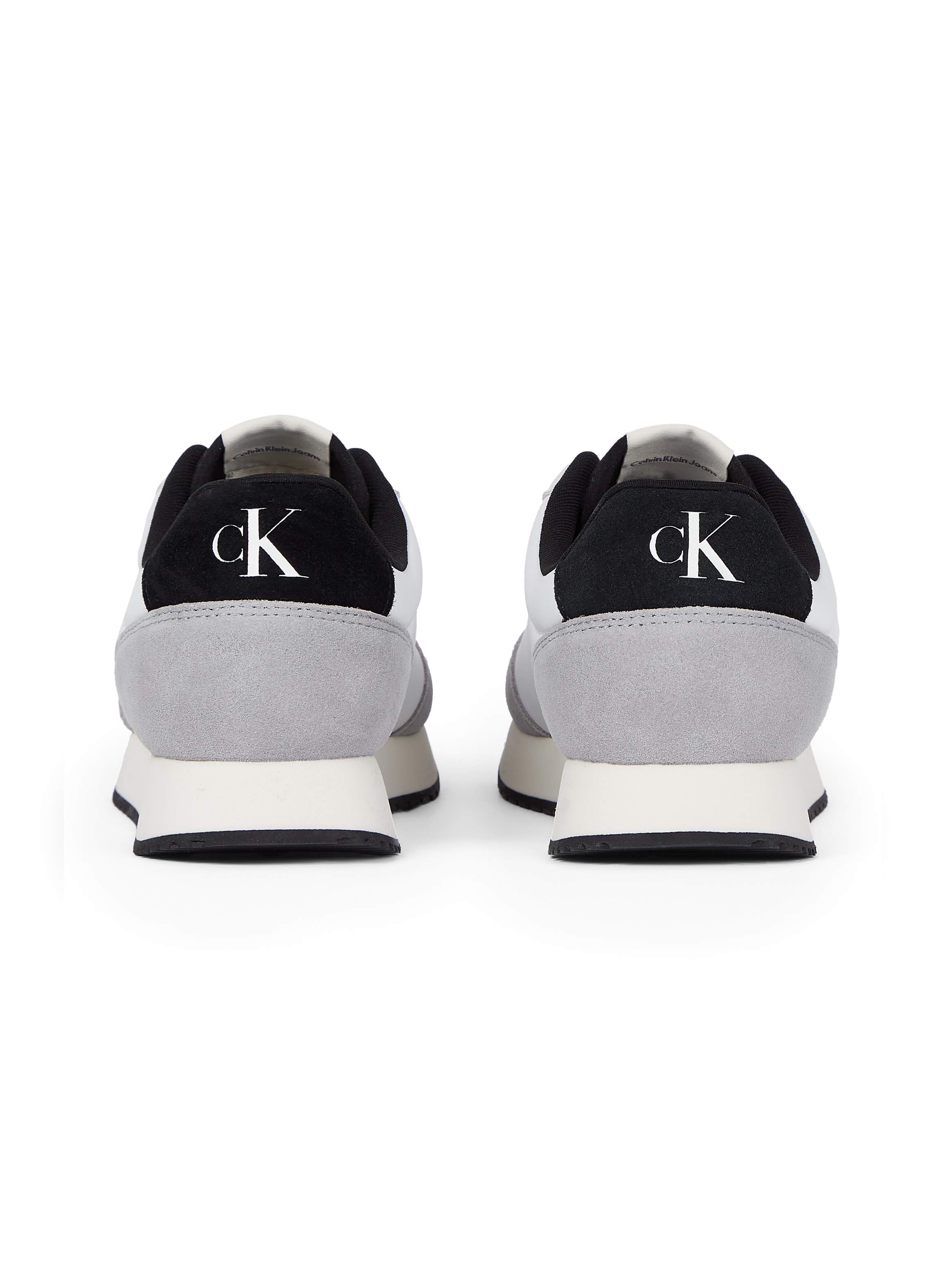 Calvin Klein Jeans Plateausneaker »RETRO RUNNER ICONIC SNK«, Freizeitschuh, Schnürschuh, Halbschuh mit seitlichem CK-Logo