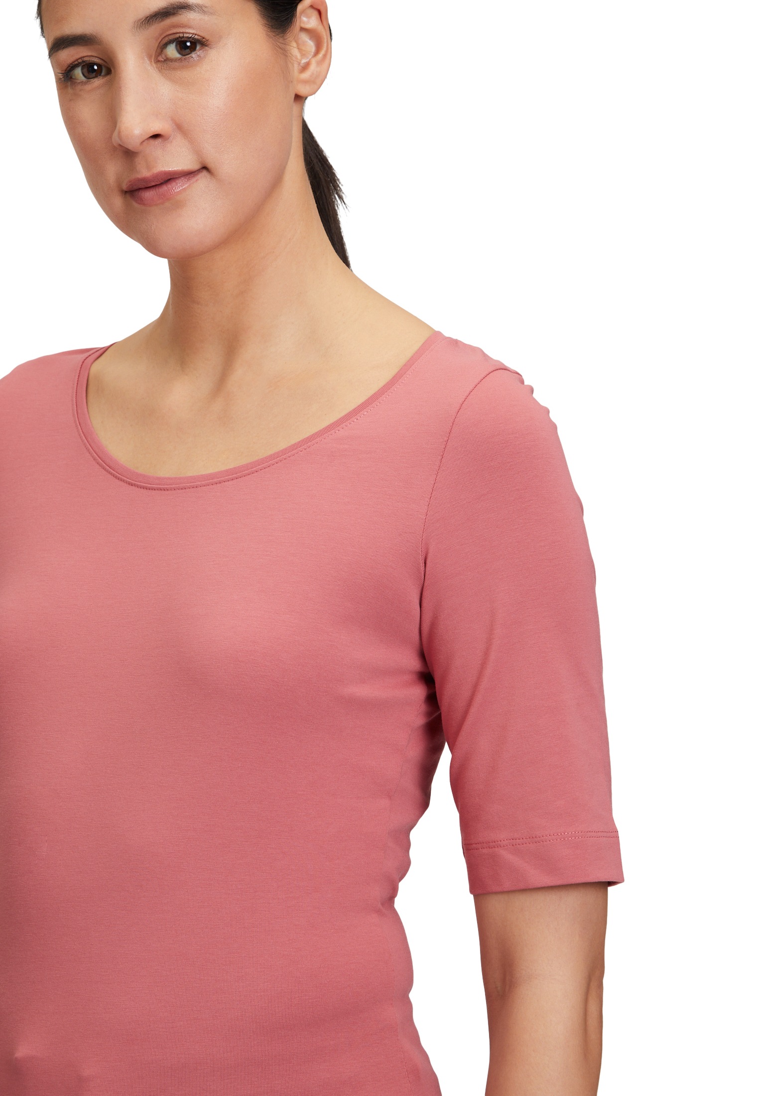 Cartoon Kurzarmshirt »Cartoon Damen Basic Shirt mit Rundhalsausschnitt«, (1 tlg.), Form