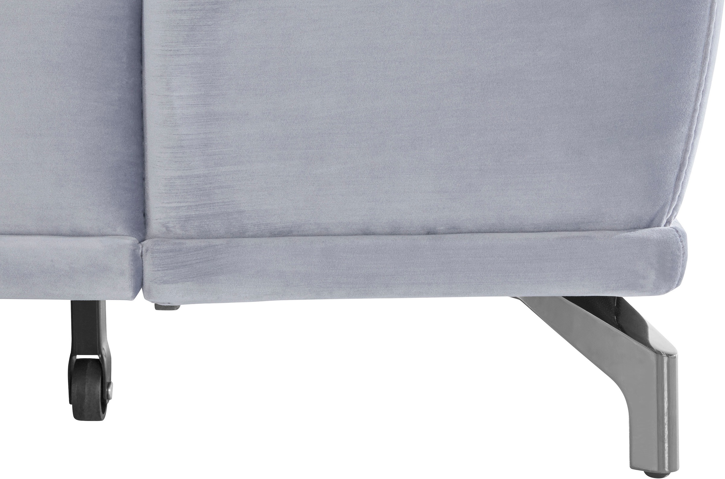 Places of Style Ecksofa Costello, mit Sitztiefenverstellung und Armlehnfunktion, incl. 3 Nierenkissen